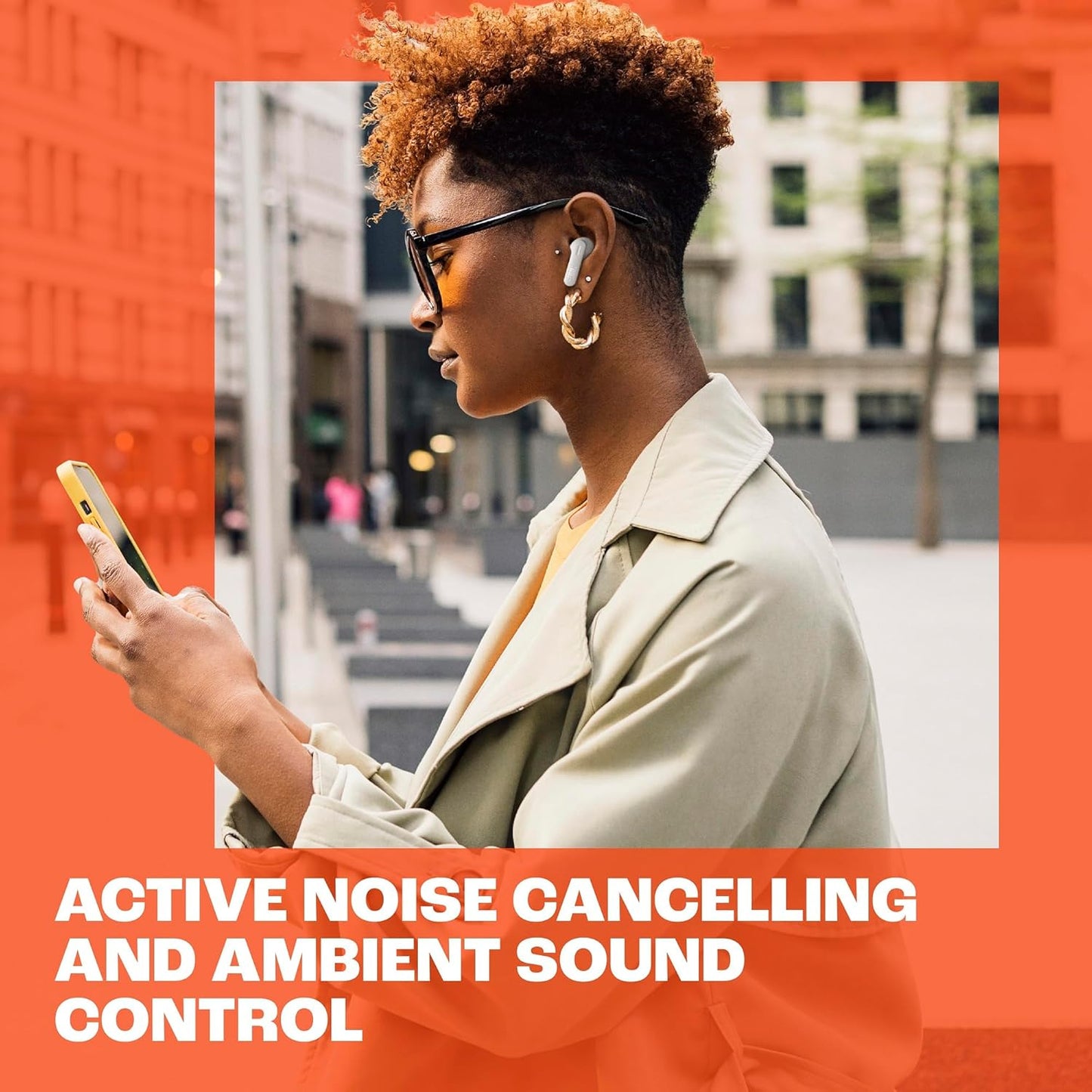 JBL Tune Beam 2 - True Wireless Noise Cancelling Earbuds - White