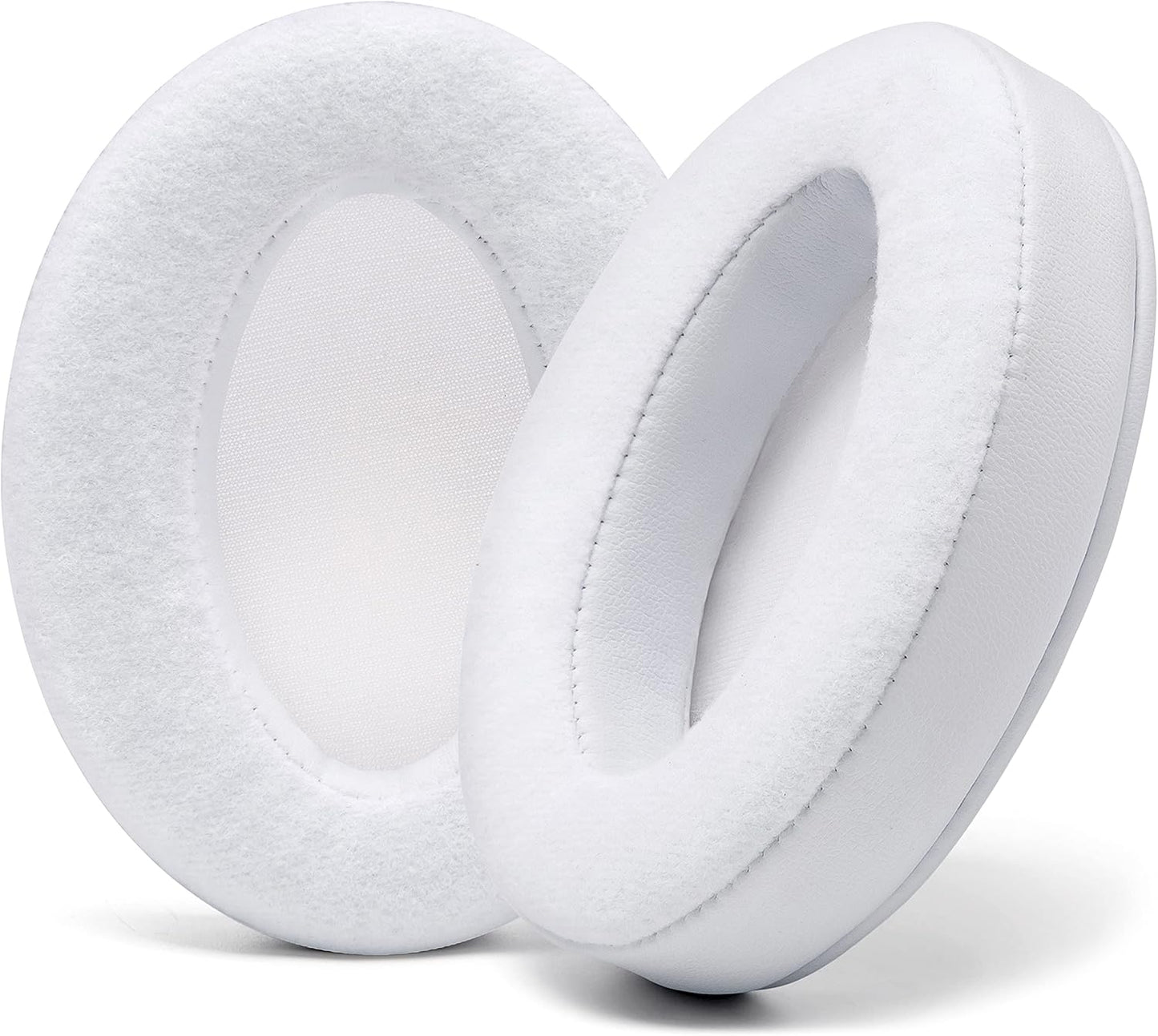 WC PadZ Velour - The Ultimate Upgraded Earpads by Wicked Cushions - Compatible With Audio Technica, HyperX, SteelSeries Arctis & More - Extra Thick - Bigger Opening - Softer Memory Foam | Black Floral