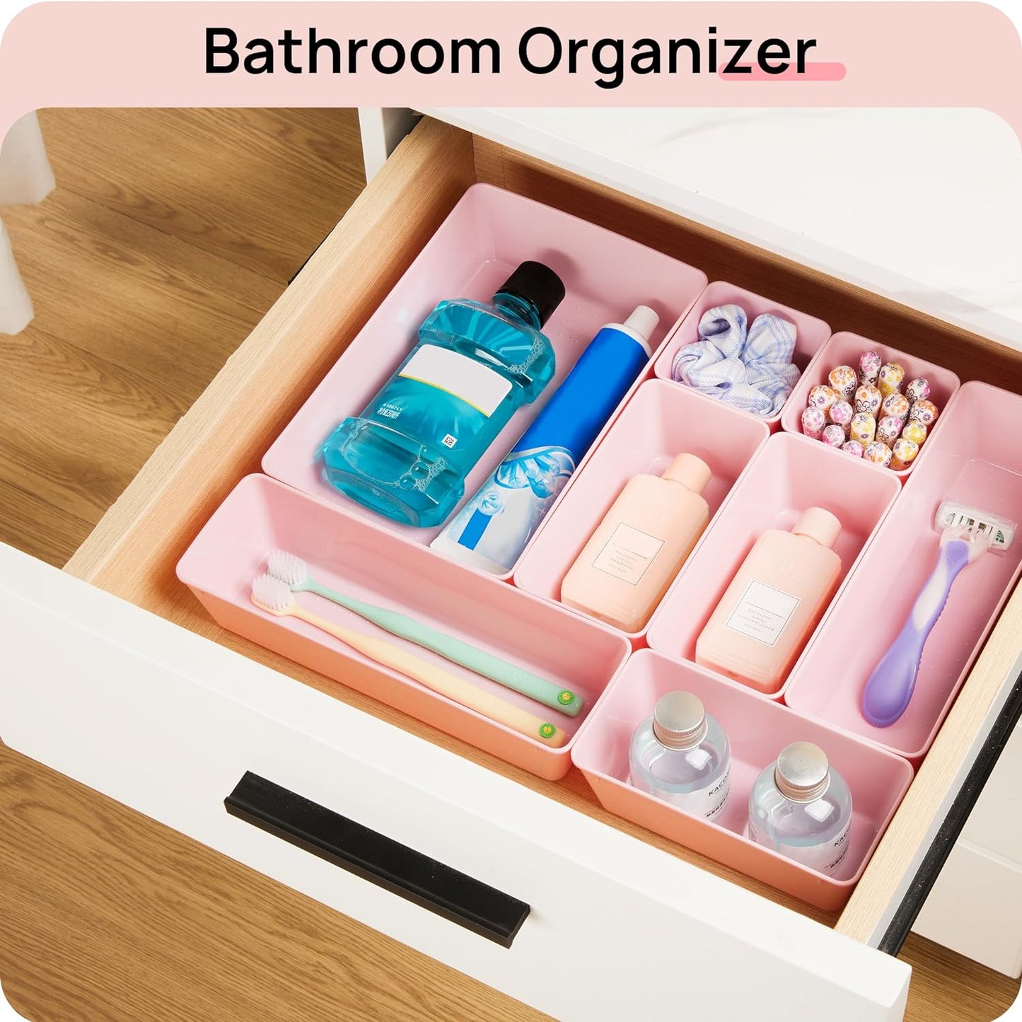 Purilite Select Clear Drawer Organizer Set
