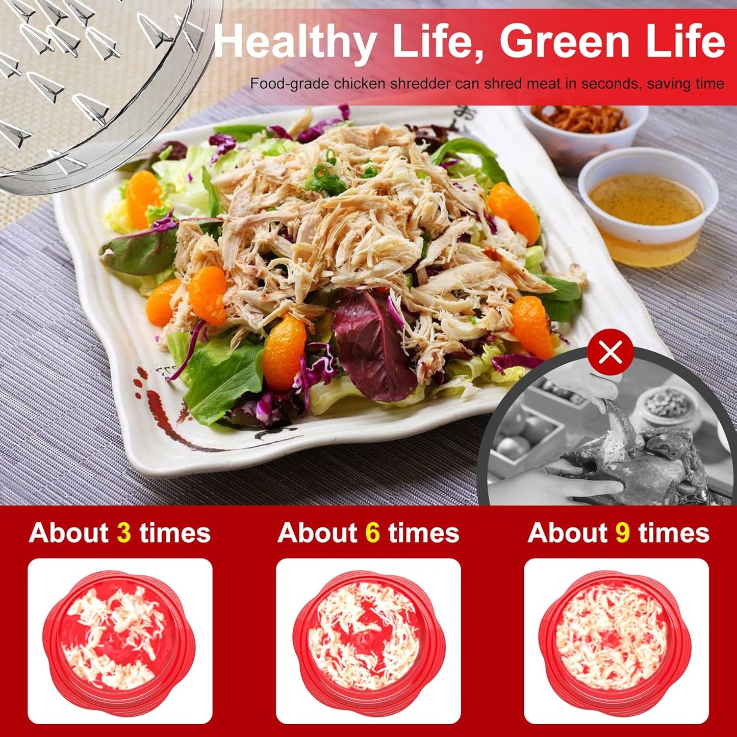 Purilite Select Chicken Shredder Tool