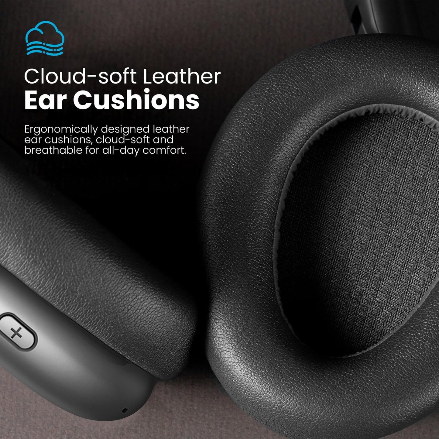 Wentronic Y01 Wireless Over Ear Headphones, Noise Canceling Bluetooth 5.3 Headphones with Microphones,Hi-Res Audio,48H Playtime,Foldable,Breathable Soft Earpads for iOS/Android/Samsung/PC-Green
