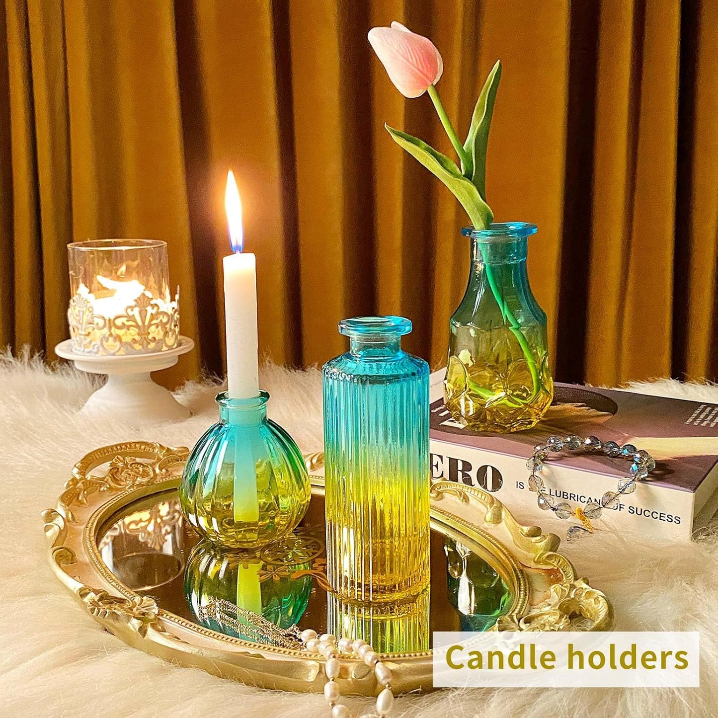 30 Pcs Mini Bud Vases As Wedding Centerpieces for Tables,Clear Bud Vases for Flowers,Small Flower Vases Suitable for Birthday Party,Anniversary,Wedding Reception,Baby Shower