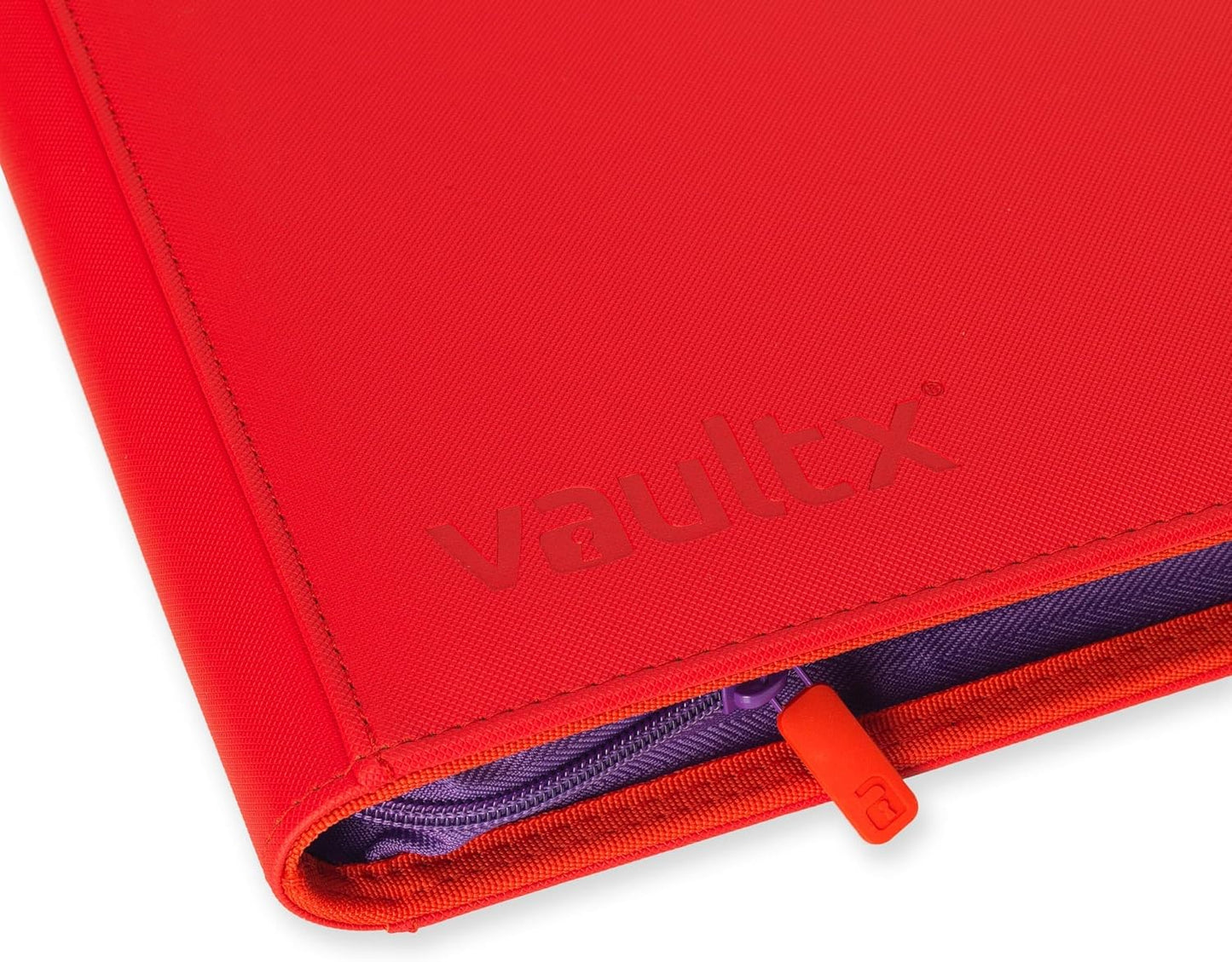 Vault X 12 Pocket Trading Card Zip Binder, 480 Cards, Compatible with Pokemon Scarlet & Violet Set, Exo-Tec Album Material, 20 Side-Loading Pages, Folder for Collectible TCG (SV1)