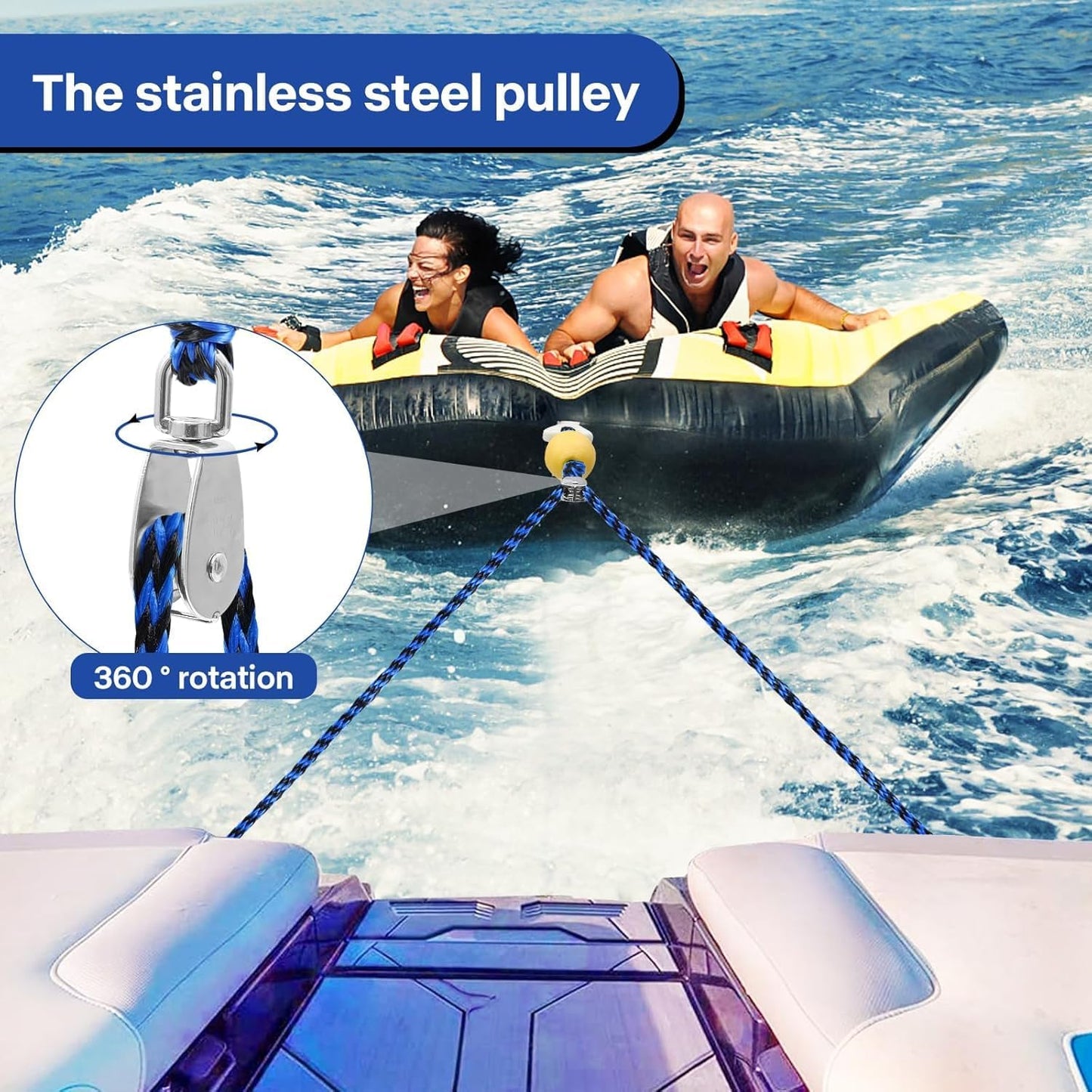 Purilite Select Self-Centering Tow Harness for Watersports