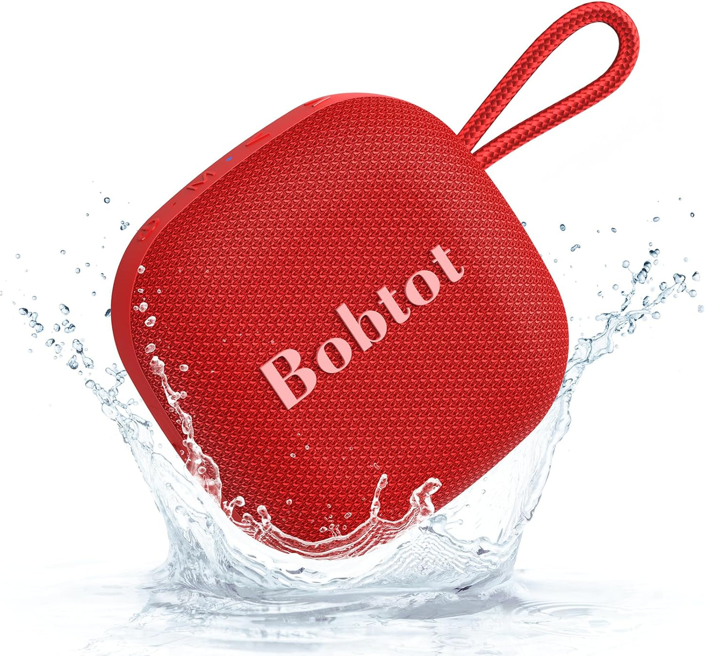 Bobtot Portable Bluetooth Speakers Wireless - IPX7 Waterproof Mini Shower Speaker with 16 Hours Playtime, Loud Stereo Sound, Rich Bass, TWS, Built-in Mic, Small Size for Travel Sport, Green