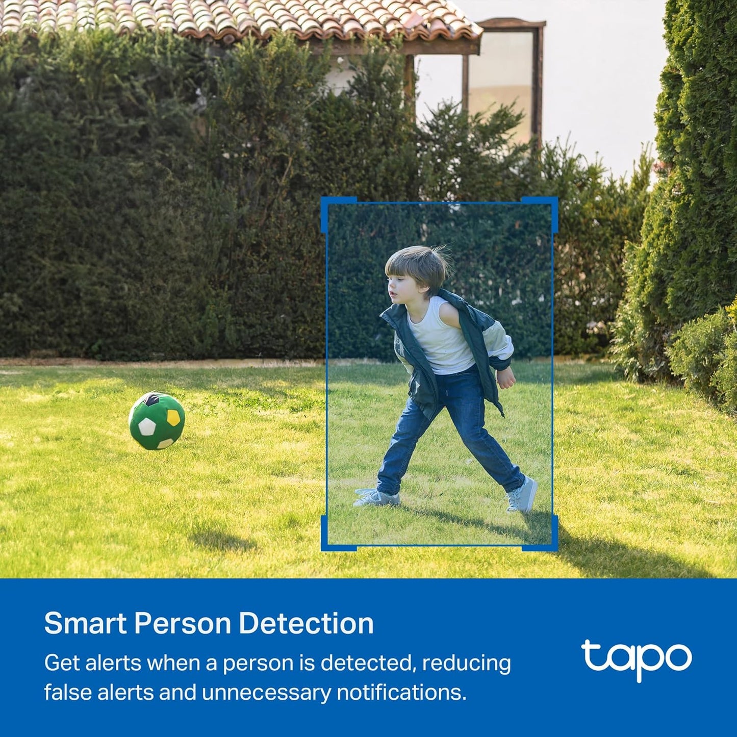 TP-Link Tapo SolarCam 2K, Outdoor Battery Camera w/Solar Panel Base, Wireless Camera, 2K QHD, 150° Super-Wide FOV, Free Person/Vehicle/Pet Detection, SD/Cloud Storage, Starlight Color Night Vision