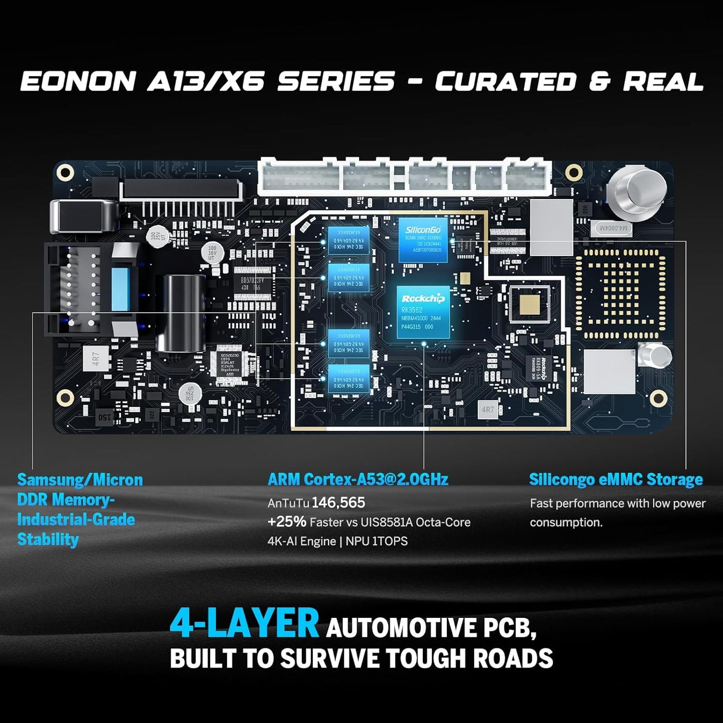Eonon Android 13 Radio Compatible with Mazda 3 2010 2011 2013 2013 CarPlay & Android Auto, 2GB+32GB, Car Stereo for 2010-2013 Mazda 3 Headunit, 9'' IPS Screen, Bluetooth 5.4, Backup Camera-M3BLA13