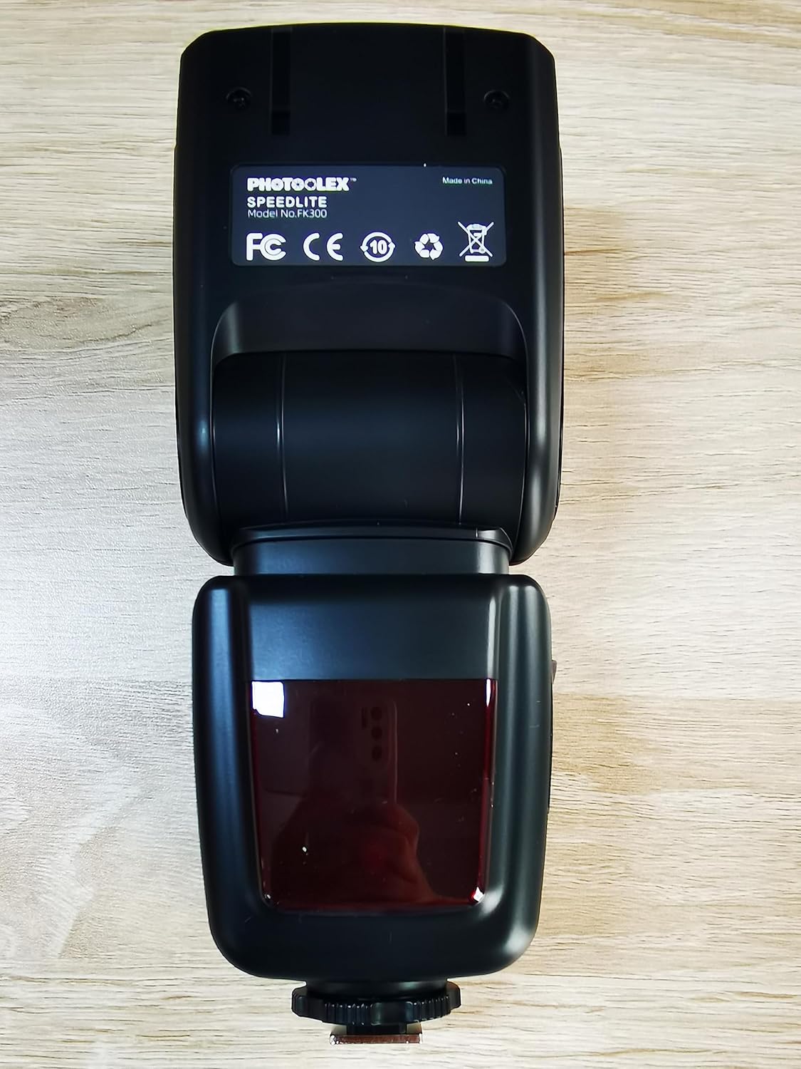 PHOTOOLEX Camera Flash Speedlite for Canon Nikon Sony Panasonic Olympus Fujifilm Pentax Sigma Minolta Leica and Other SLR Digital Cameras and Digital Cameras with Single Contact Hot Shoe