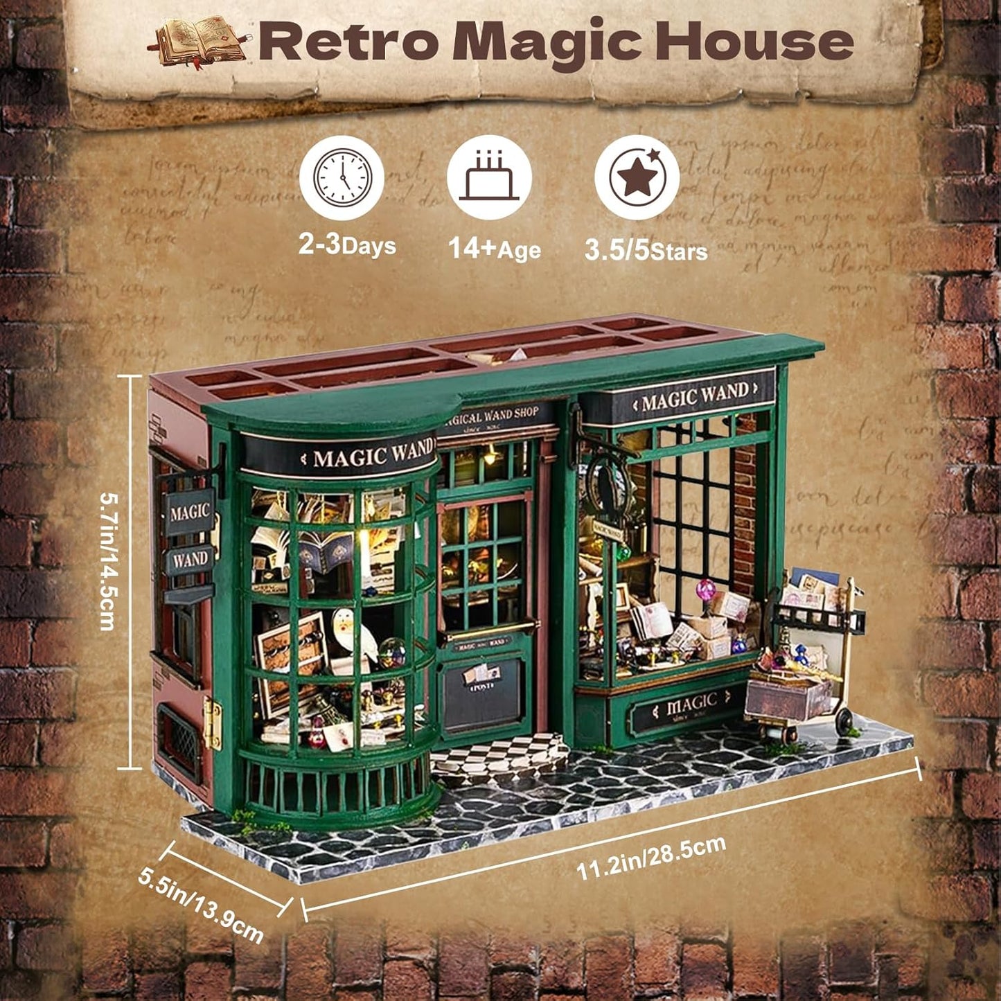 Purilite Select DIY Miniature House Kit