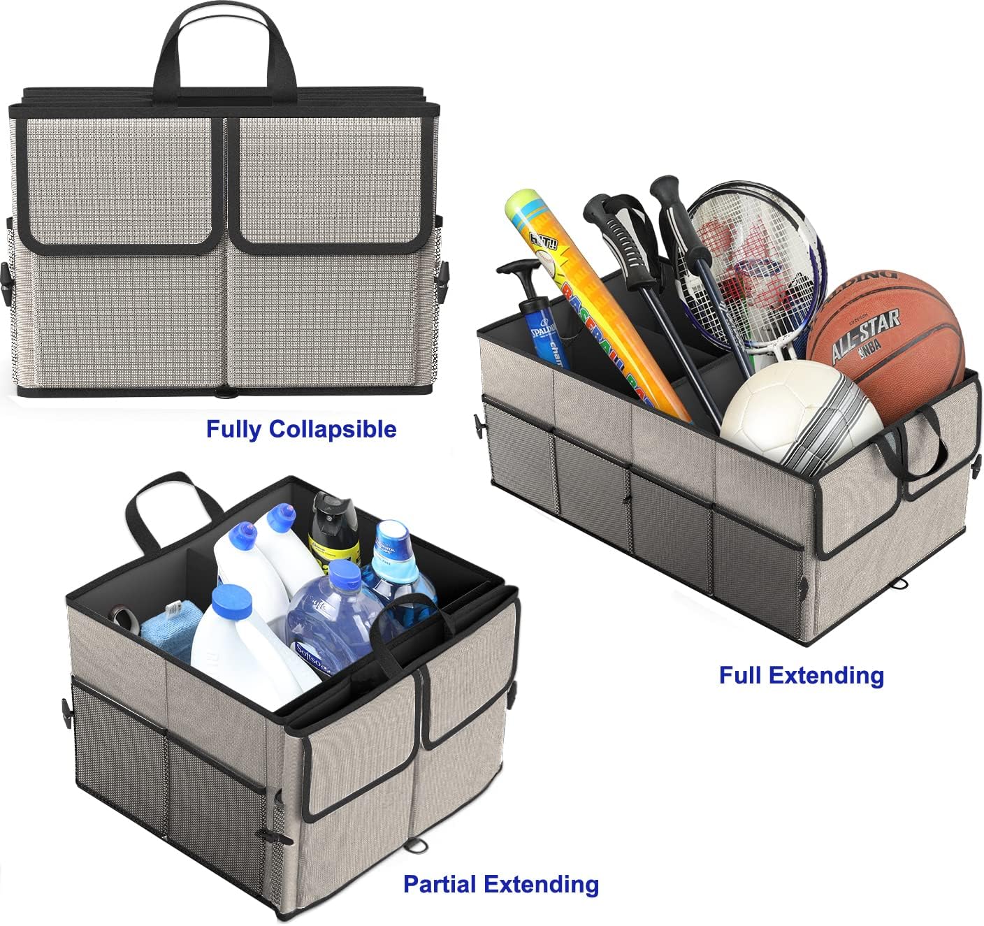 Purilite Select Foldable Car Trunk Organizer