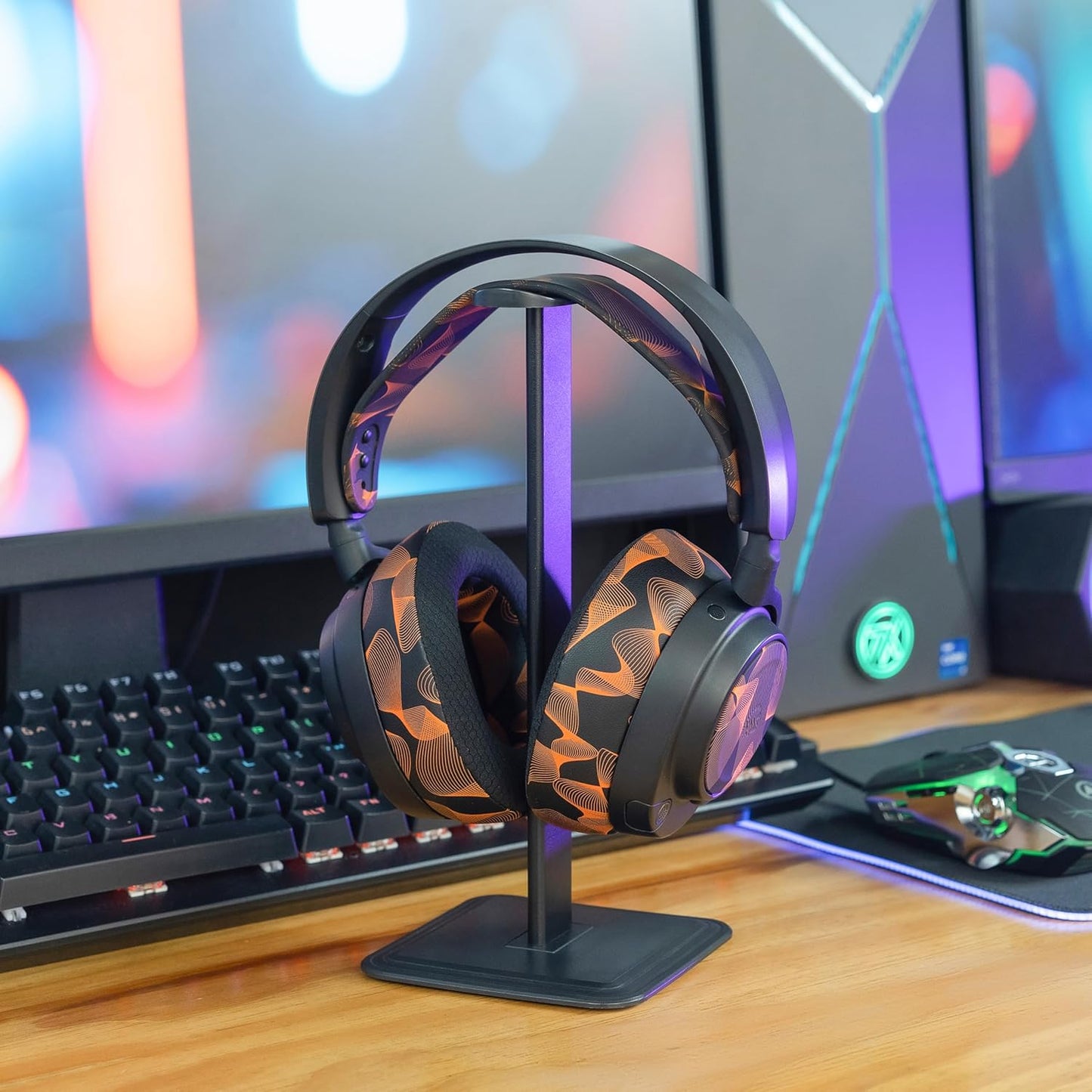 WC Freeze Nova Pro Wireless - Cooling Gel Earpads for Arctis Nova Pro Wireless ONLY (Doesn’t Fit Other Models), Made by Wicked Cushions, Improved Durability, Thickness & Sound Isolation | Black