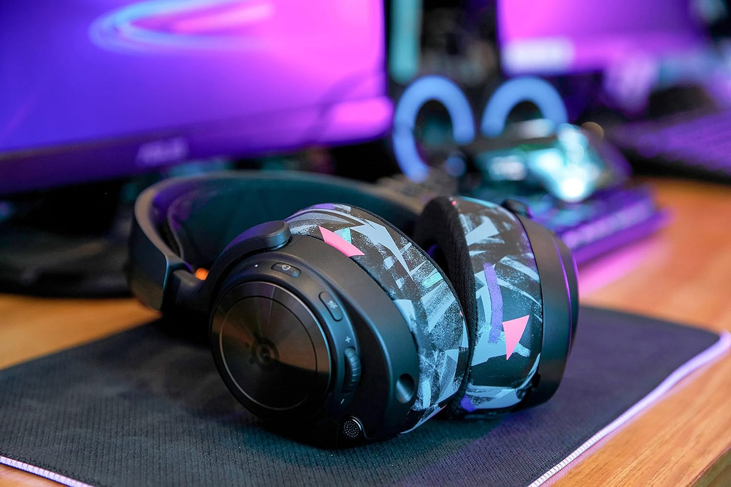 WC Freeze Nova Pro Wireless - Cooling Gel Earpads for Arctis Nova Pro Wireless ONLY (Doesn’t Fit Other Models), Made by Wicked Cushions, Improved Durability, Thickness & Sound Isolation | Black
