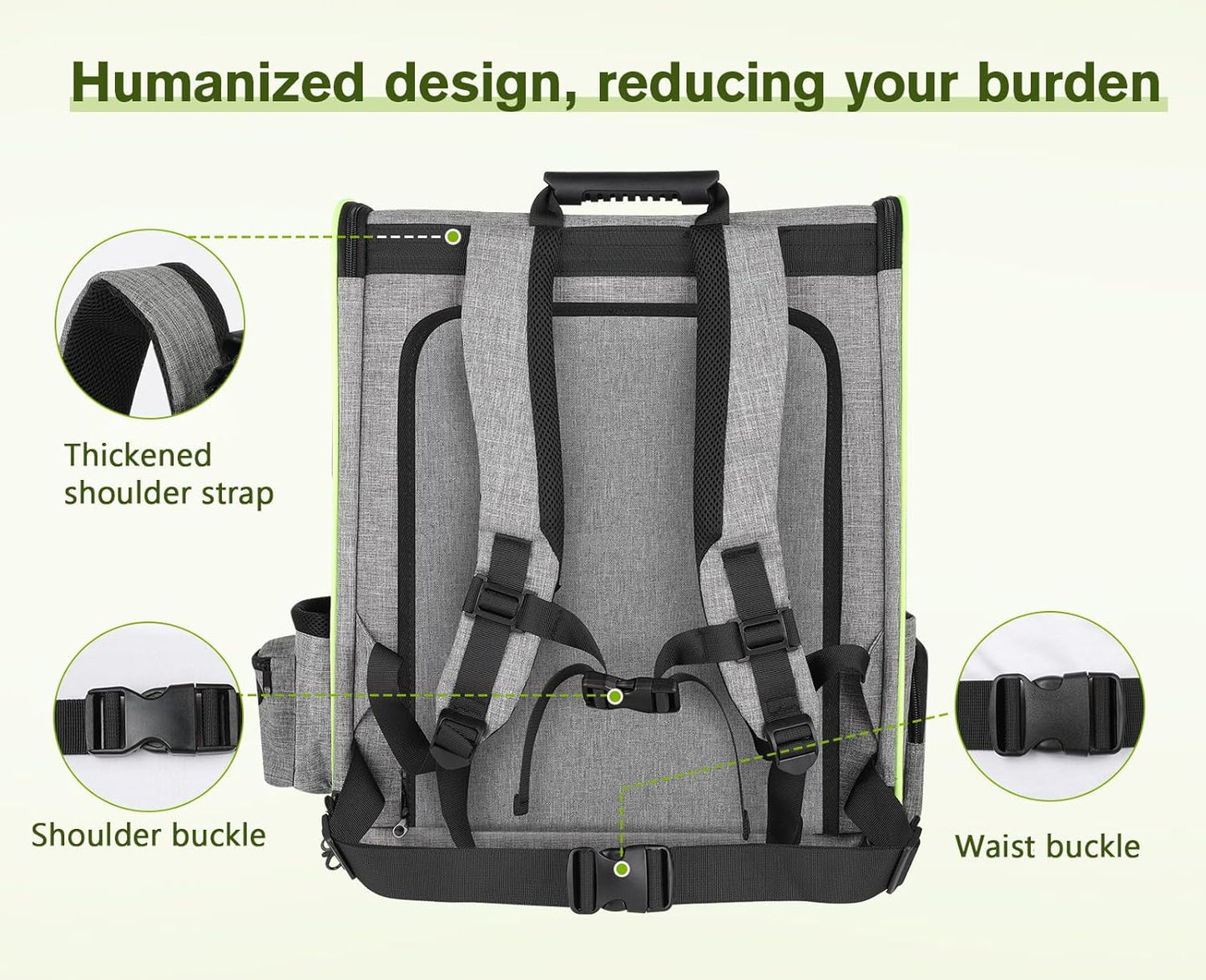 Pecute Pet Carrier Backpack, Dog Carrier Backpack Expandable with Breathable Mesh for Pets <6kg, Pet Backpack Carrier for Hiking Travel Camping Outdoor