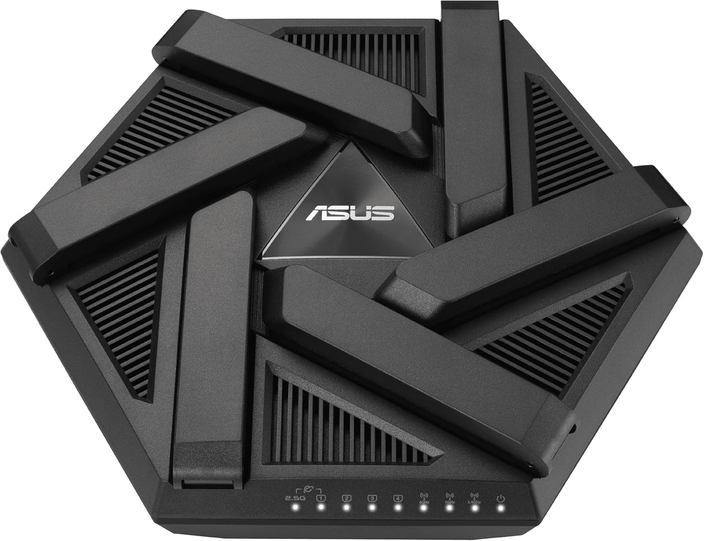 ASUS RT-BE86U BE6800 Dual-Band WiFi 7 Router, Supports 4096-QAM, MLO, AI WAN Detection, AiMesh, Subscription-Free Network Security, and Comprehensive VPN Features, Guest Network Pro, Gaming