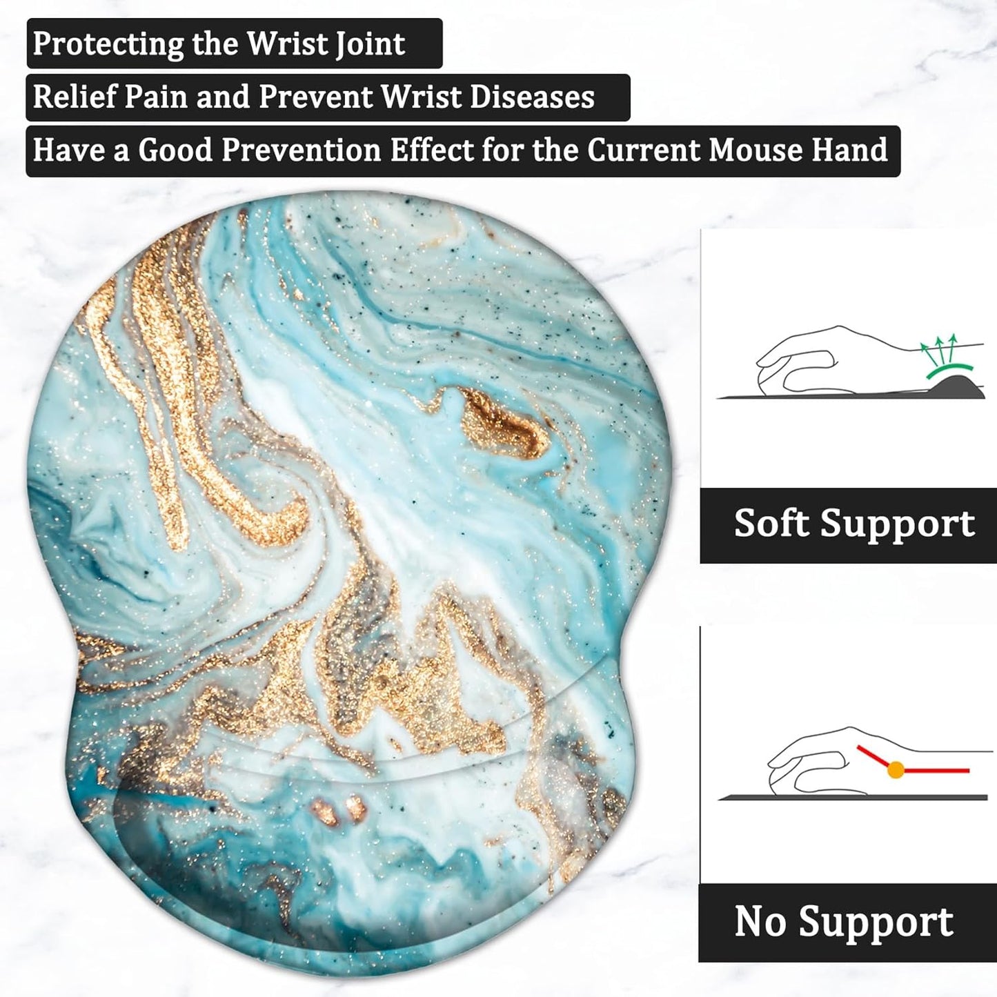 Purilite Select Ergonomic Mouse Pad