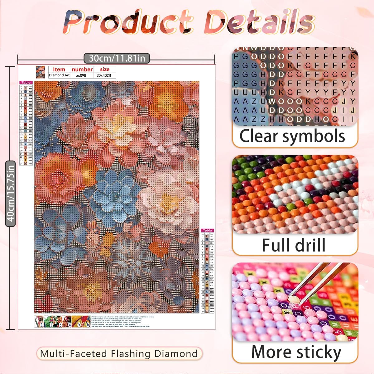 Purilite Select Diamond Painting Kit for Adults