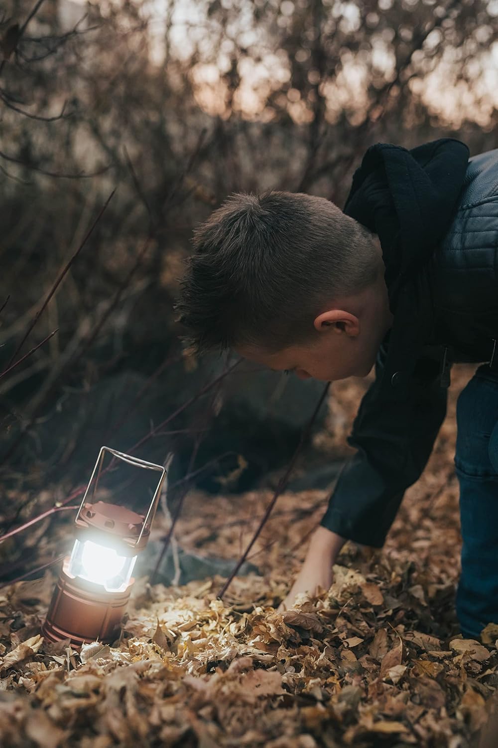 MalloMe Lantern Camping Lights - Camping Lanterns for Power Outages - Tent Lights LED Lantern Light for Hanging in Camp Tents - Battery Powered LED Outage Lamp (Rechargeable Batteries Not Included)