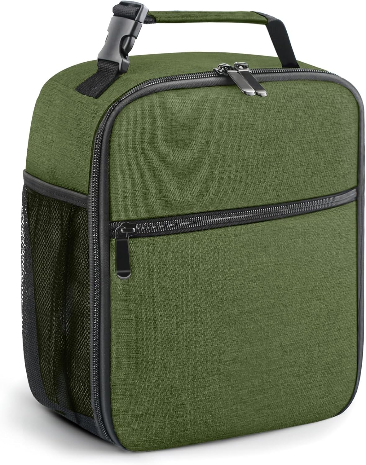 Lunch Bag for Men/Women, Reusable Lunch Box for Adult, Small Insulated Lunch Box, Lunch Tote Bag for Office, Work, Picnic
