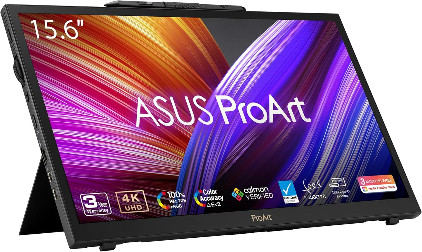 ASUS ProArt Display 27” 1440P Professional Monitor (PA278CGV) - IPS, QHD (2560 x 1440), 144Hz, 95% DCI-P3, ΔE < 2, Calman Verified, USB-C PD 90W, FreeSync Premium, DisplayHDR 400, Height Adjustable