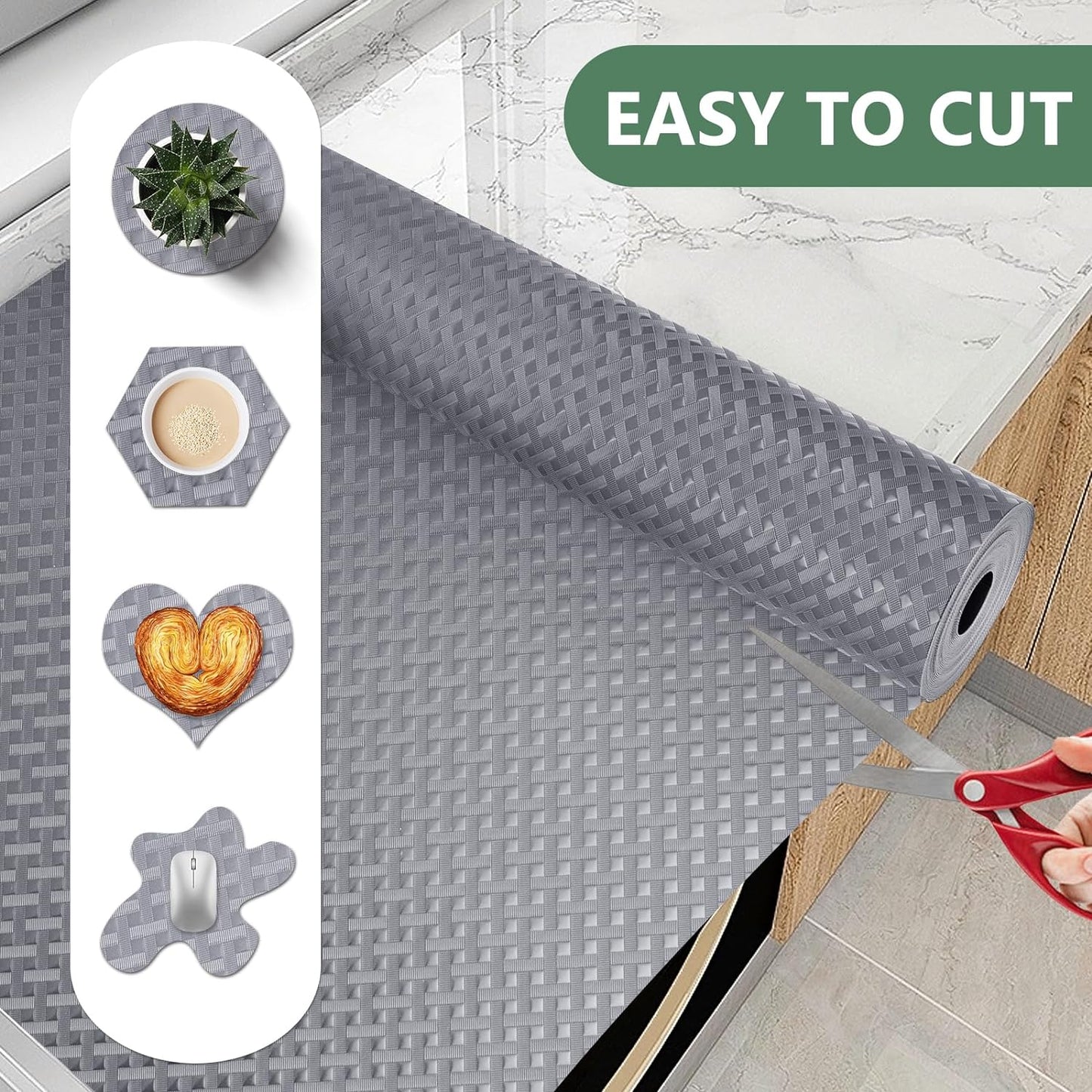 Purilite Select Multipurpose Non-Slip EVA Shelf Liners