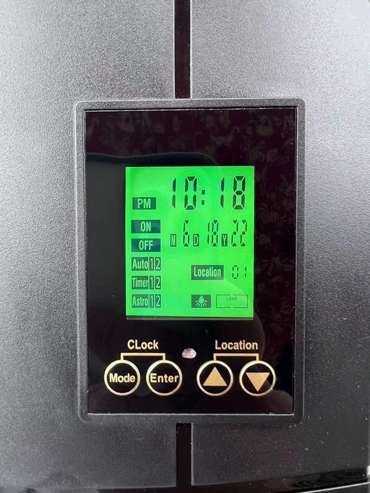 Wohenhao 120W Toroidal Core Low Voltage Landscape Lighting Transformer with Built in Dusk-to-Dawn Timer and Astronomical Timer - PuriLite