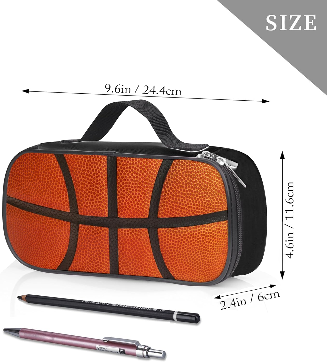 Game Pencil Case for Boys, Pen Holder Case Brush Pot Stationery Multifunction Pen Container Large Capacity Storage Pouch with Zipper Birthday Gifts Pen Box for Boys Men