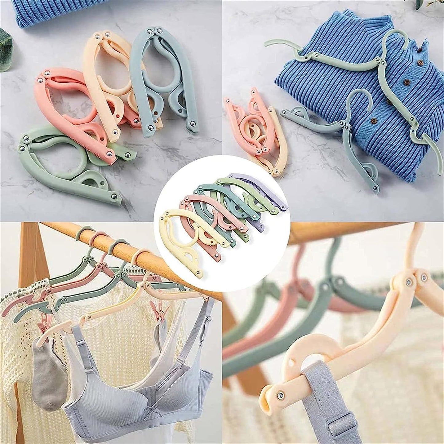 Purilite Select 12PCS Travel Hangers