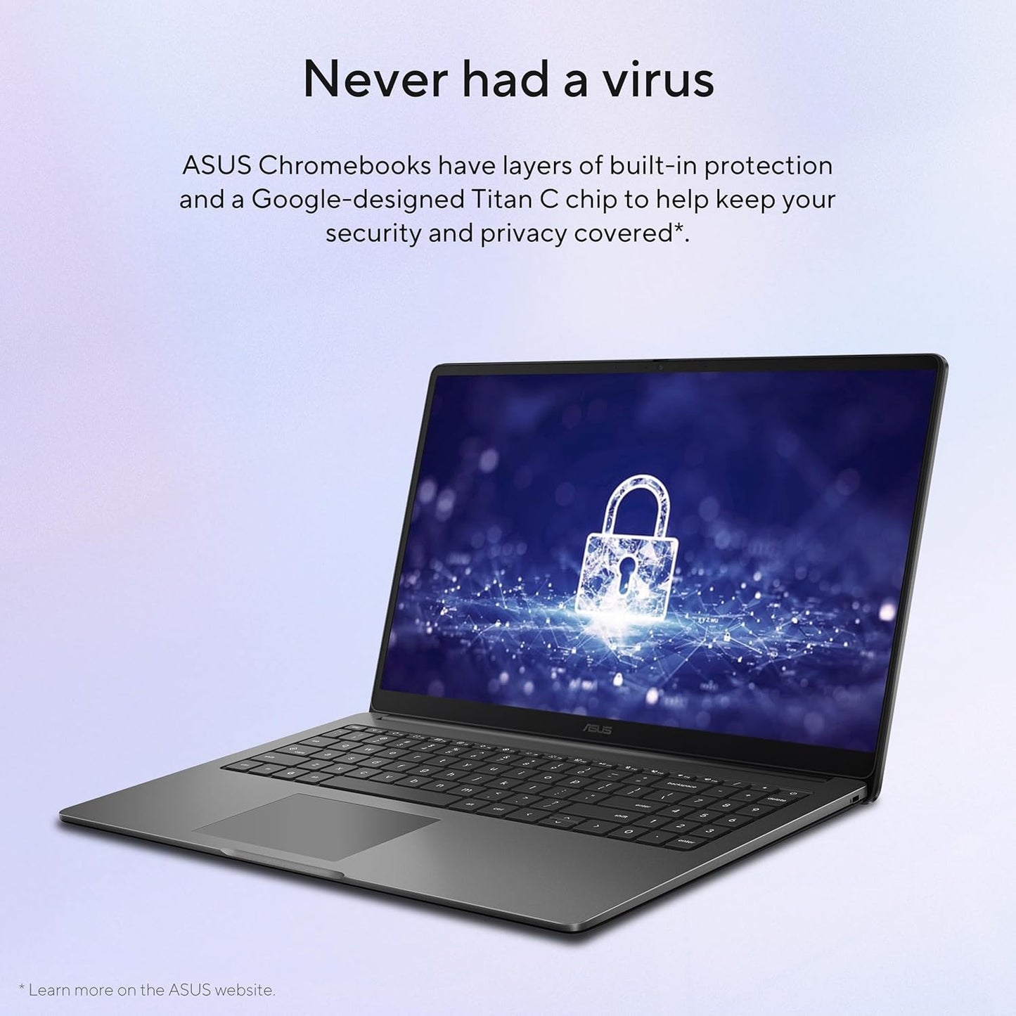 ASUS Chromebook Plus CX15, 15.6” 16:9 FHD (1920 x 1080) Anti-Glare Display, Intel® Core™ 3-N355 Processor, 128GB Storage, 8GB RAM, ChromeOS, Rock Grey, CX1505CTA-AS31-CB