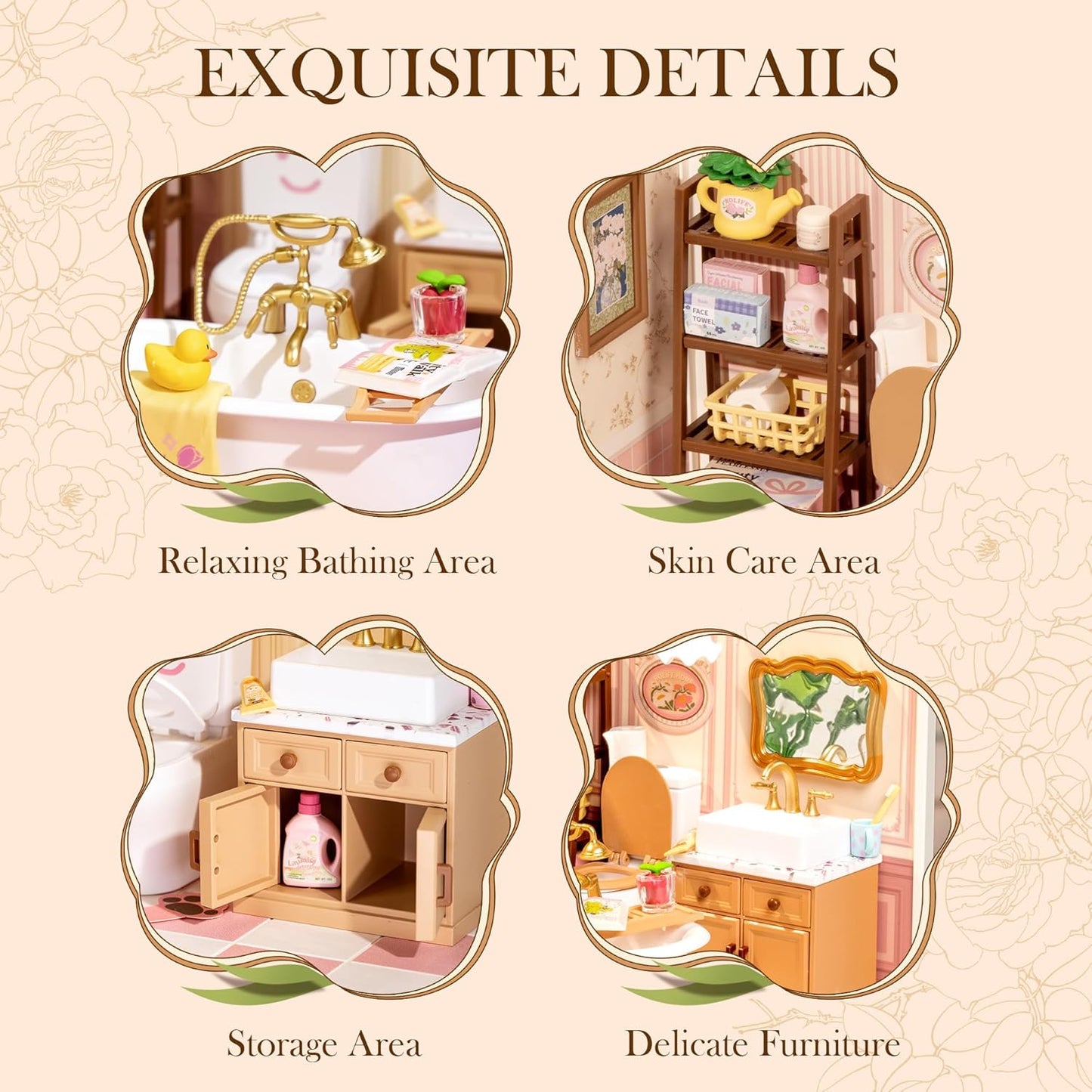 Purilite Select Super Creator DIY Plastic Miniature House