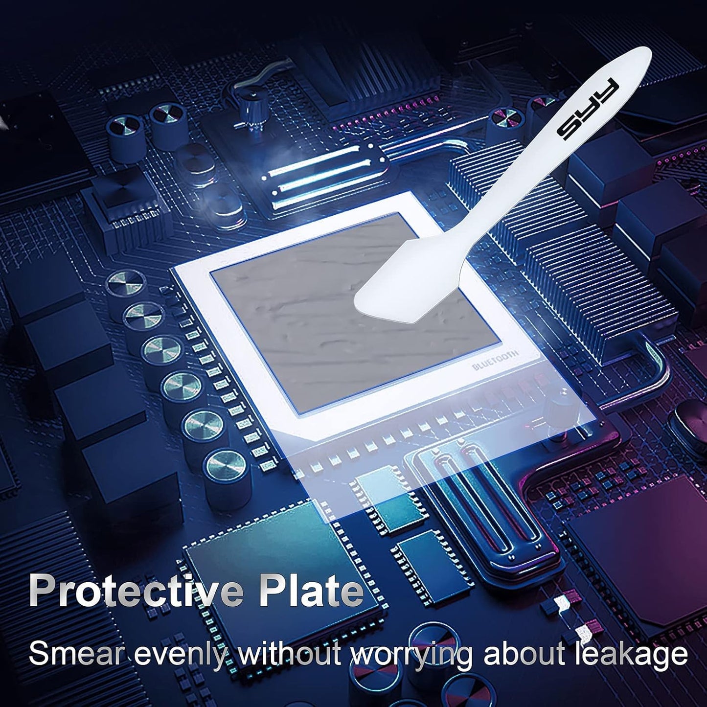 Thermal Paste, SYY 4G with Toolkit CPU Paste Thermal Compound Paste Heatsink for IC/Processor/CPU/All Coolers, Carbon Based High Performance, Thermal Interface Material