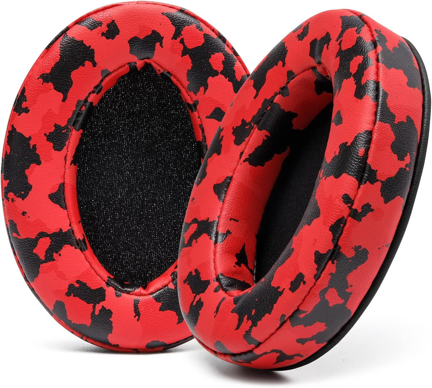 WC PadZ - The Ultimate Upgraded Earpads by Wicked Cushions - Compatible with Audio Technica, HyperX, SteelSeries Arctis & More - Extra Thick - Bigger Opening - Softer Memory Foam | (Speed Racer)