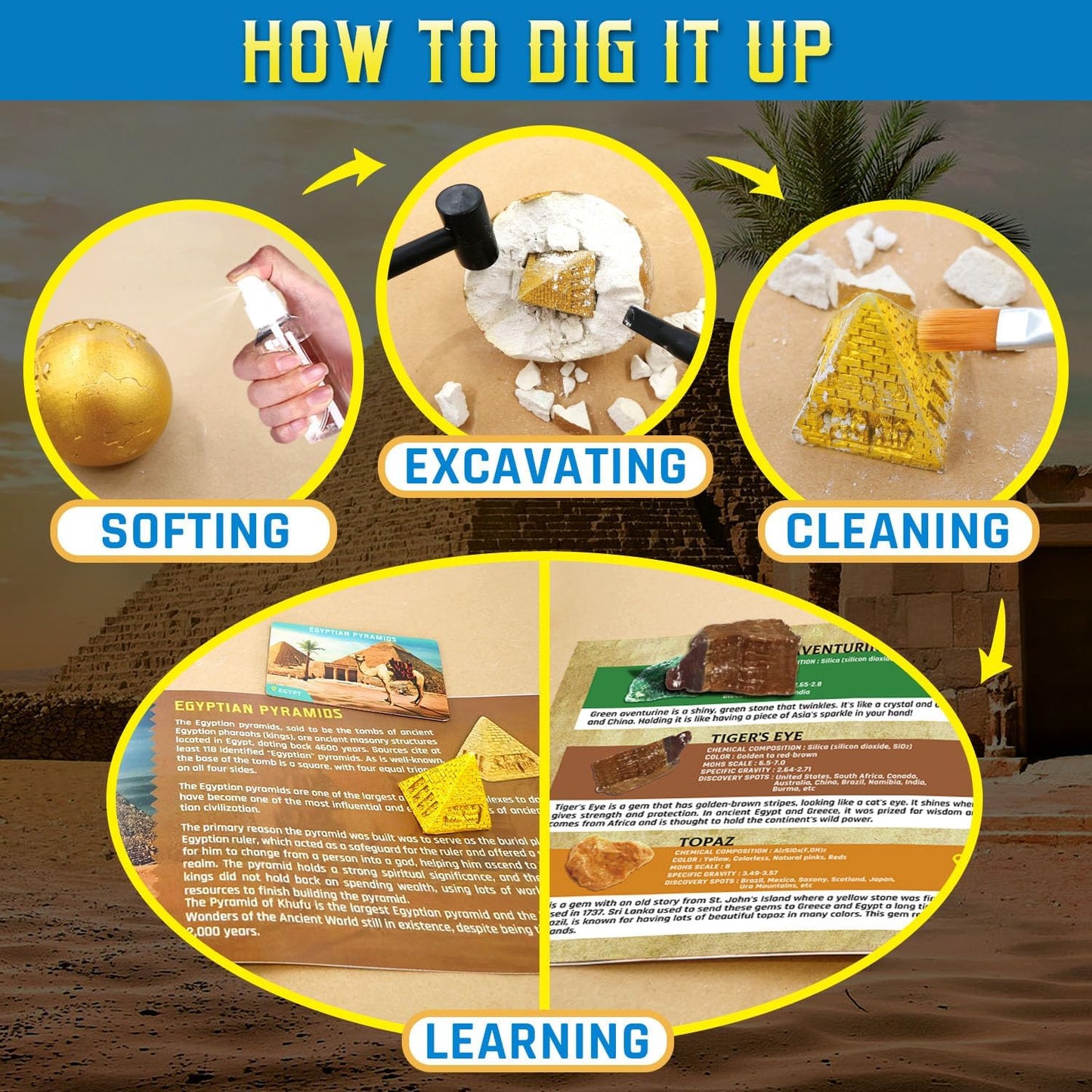 Purilite Select Ancient Wonders Dig Kit