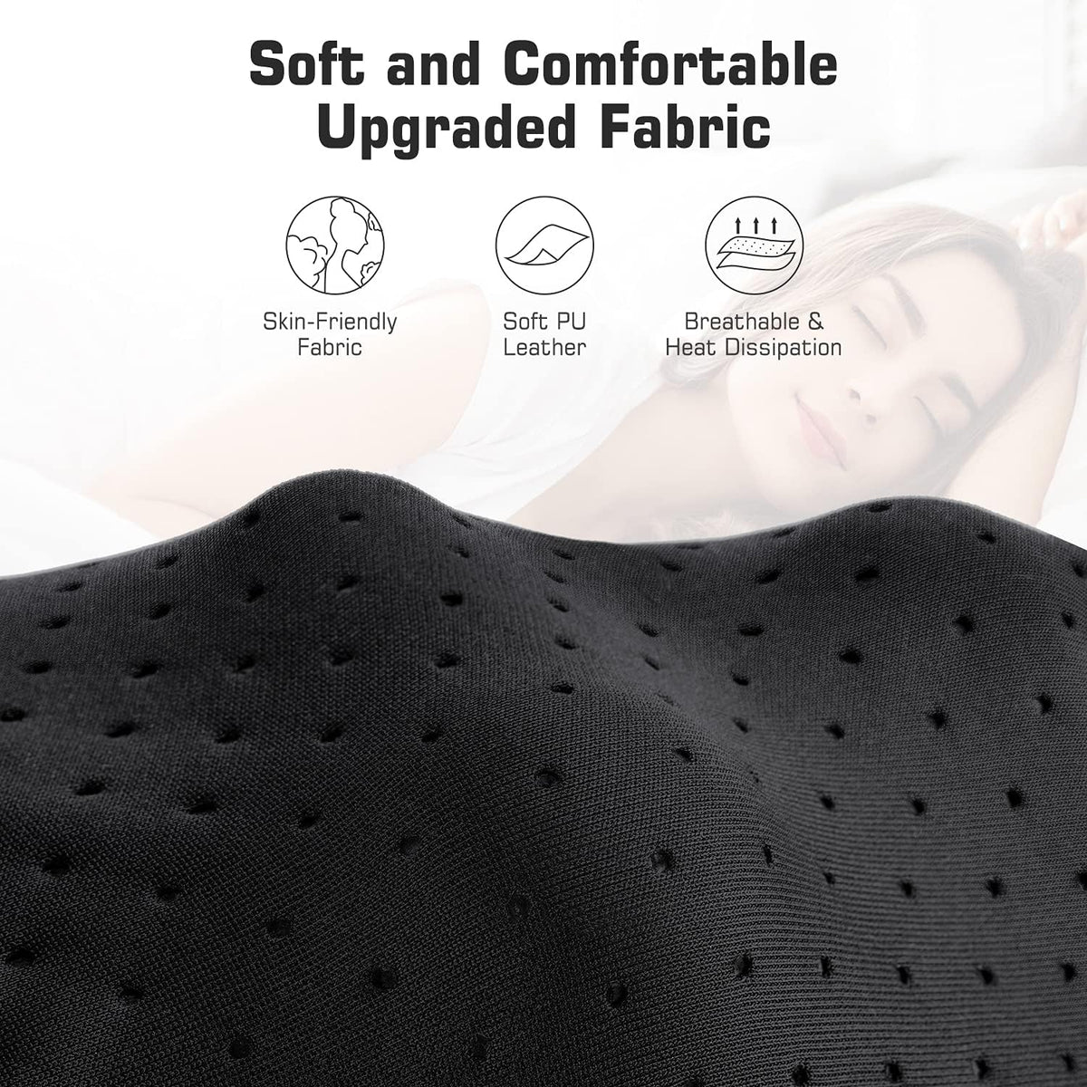 Neck Massager with Heat, Shiatsu Back Neck and Shoulder Massager - Gifts for Women/men/Mom/Dad - Electric Deeper Tissue 4D Kneading Massage, Use at Home, Office, Car - PuriLite