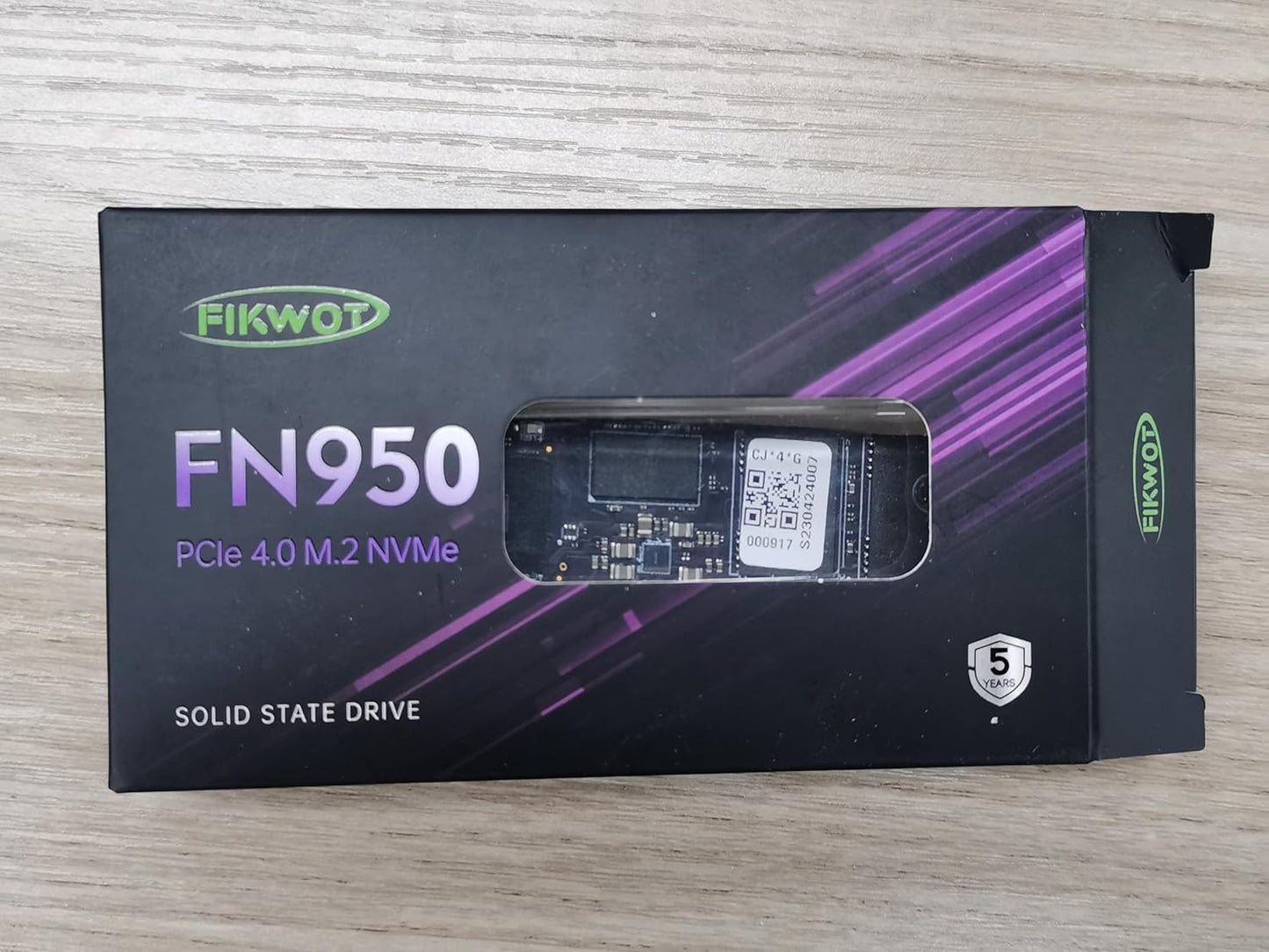Fikwot FN950 2TB SSD M.2 2280 PCIe Gen4 x4 NVMe 1.4 Internal Solid State Drive - Speeds up to 4800MB/s, Dynamic SLC Cache,Compatible with Laptop,Desktop and Ps5
