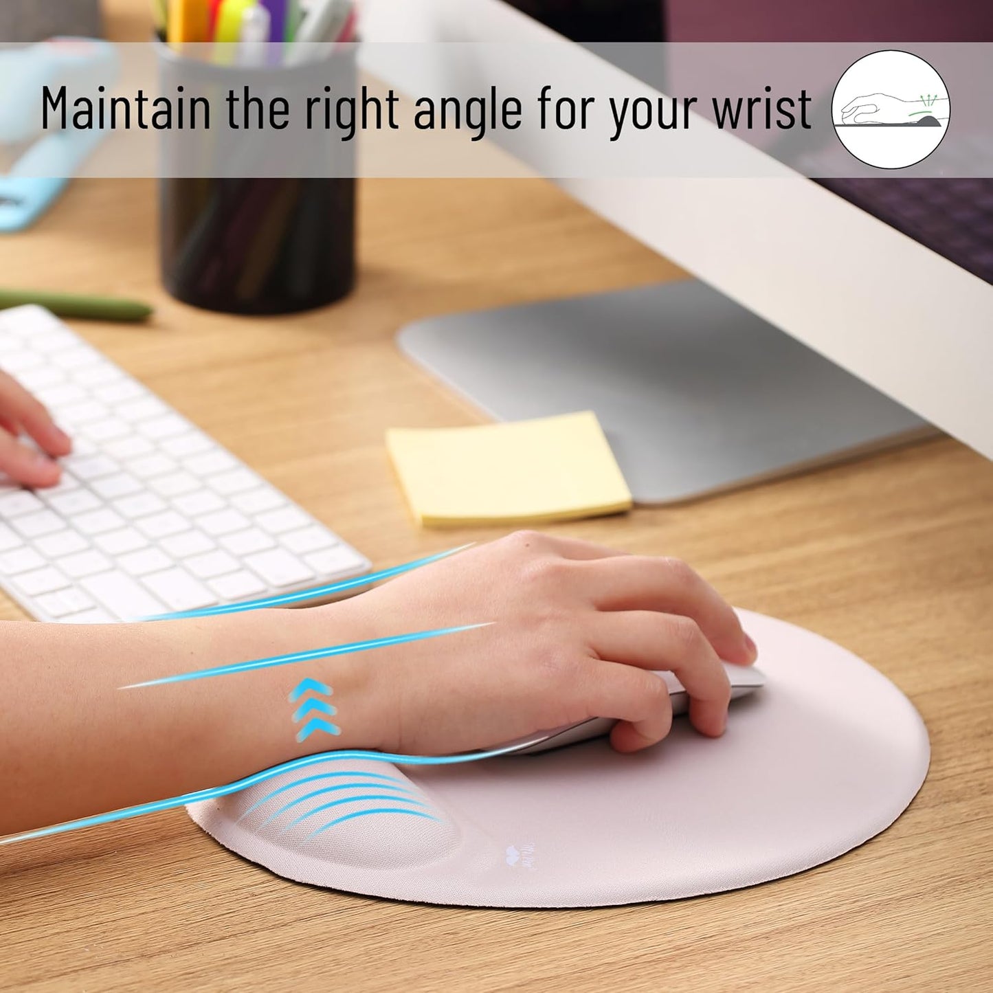 Purilite Select Ergonomic Gel Mouse Pad