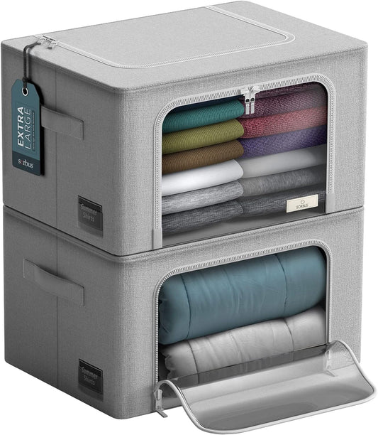 Purilite Select Jumbo Storage Bins with Metal Frame