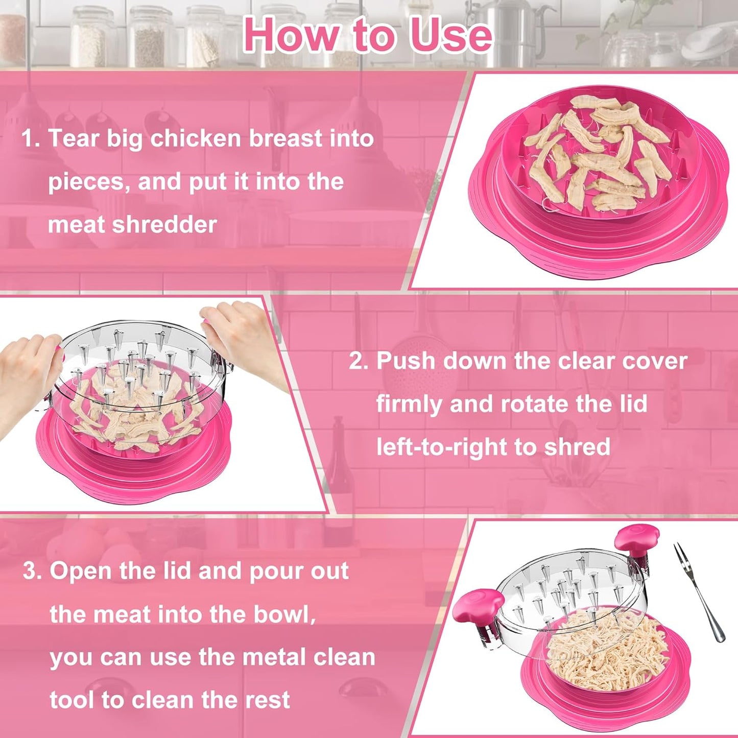 Purilite Select Chicken Shredder Tool