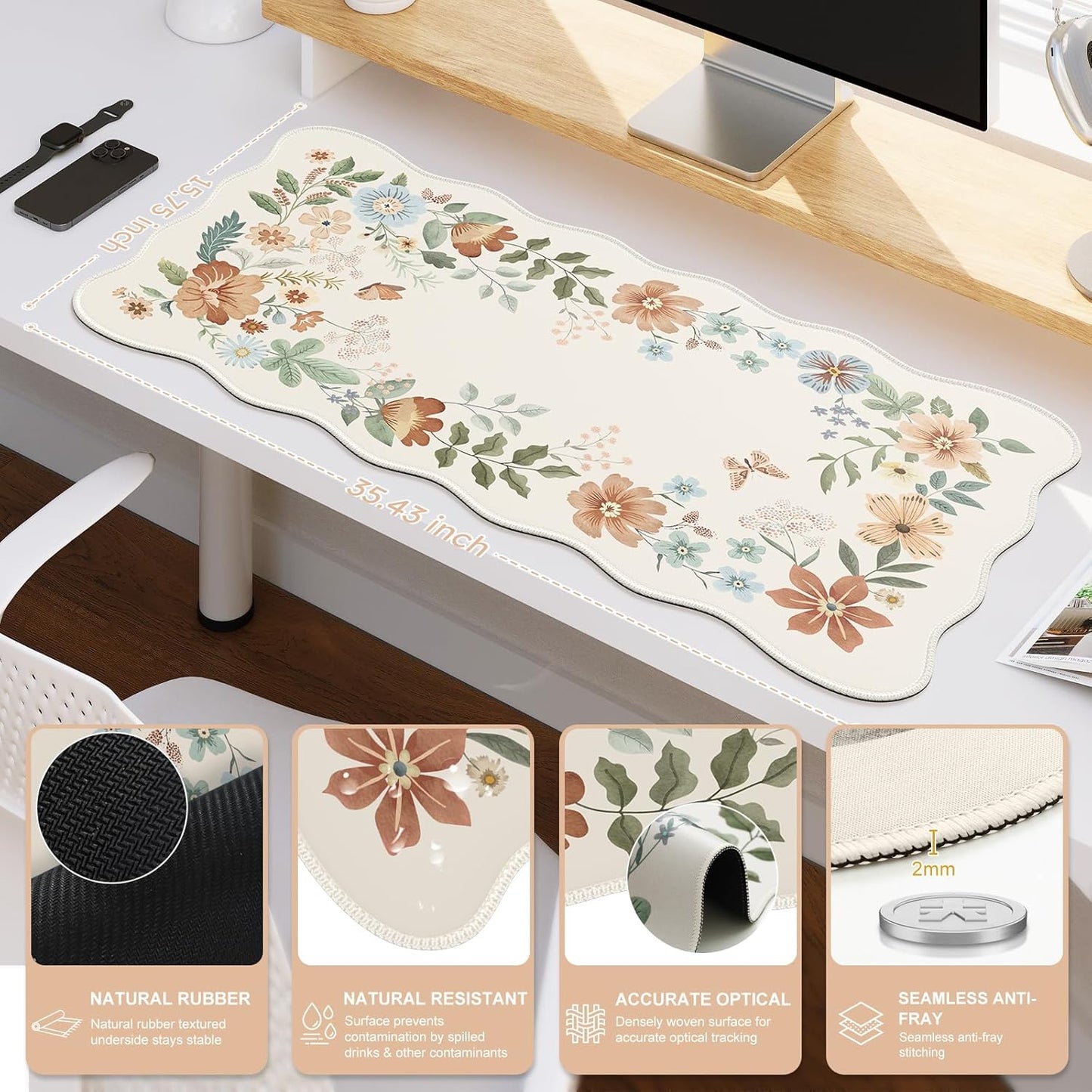 Purilite Select XXL Desk Mat