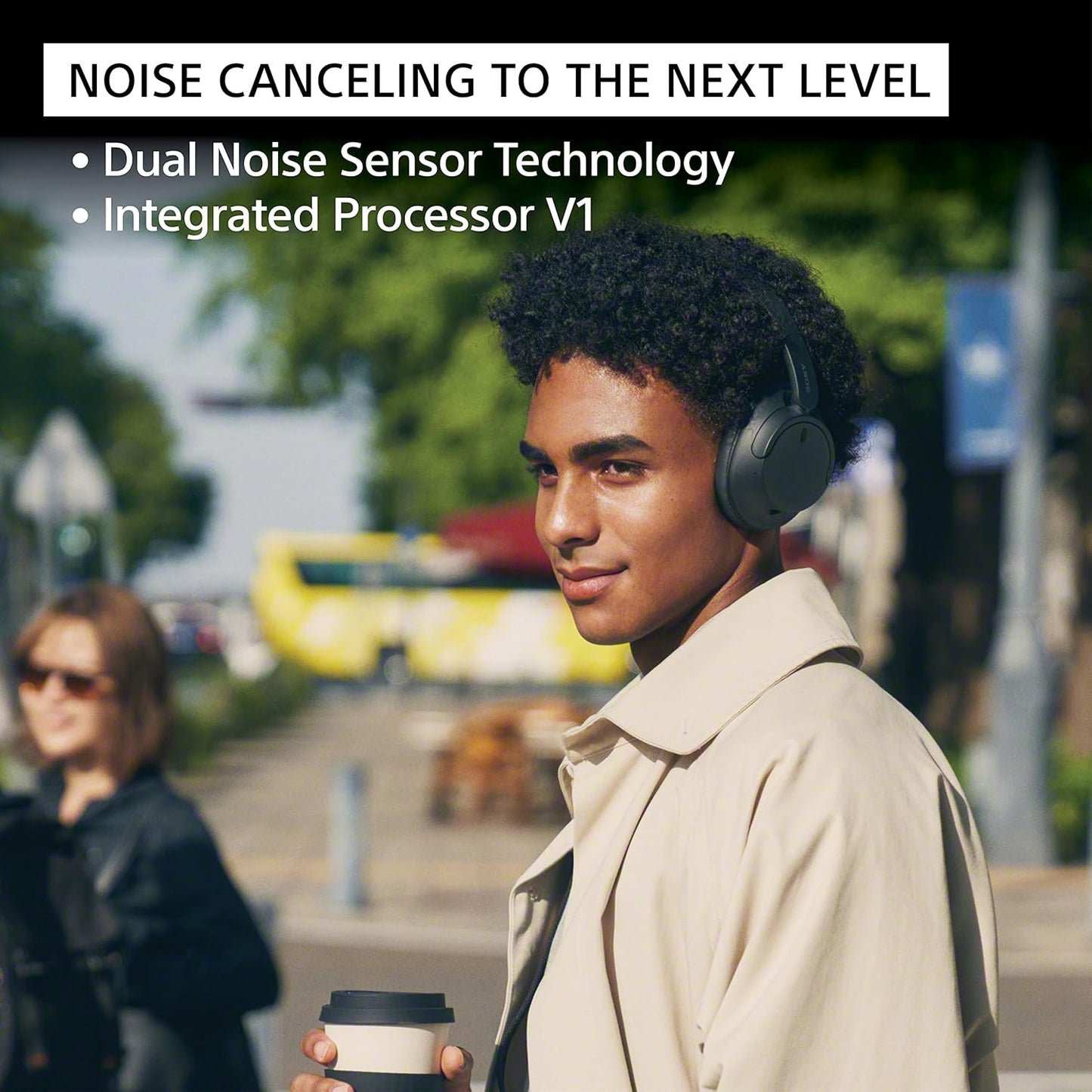 Sony WH-CH720N Noise Cancelling Wireless Headphones Bluetooth Over The Ear Headset with Microphone and Alexa Built-in, White New