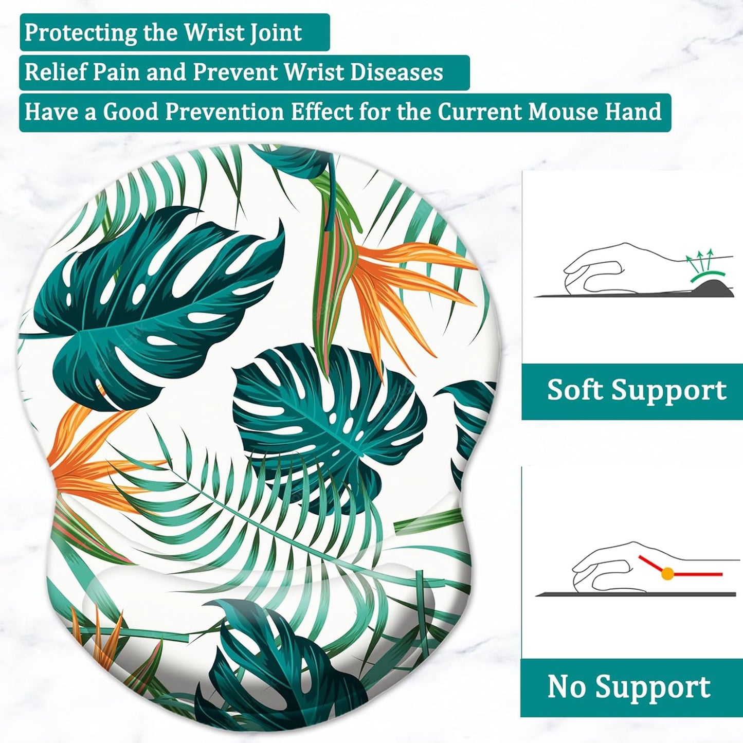 Purilite Select Ergonomic Mouse Pad