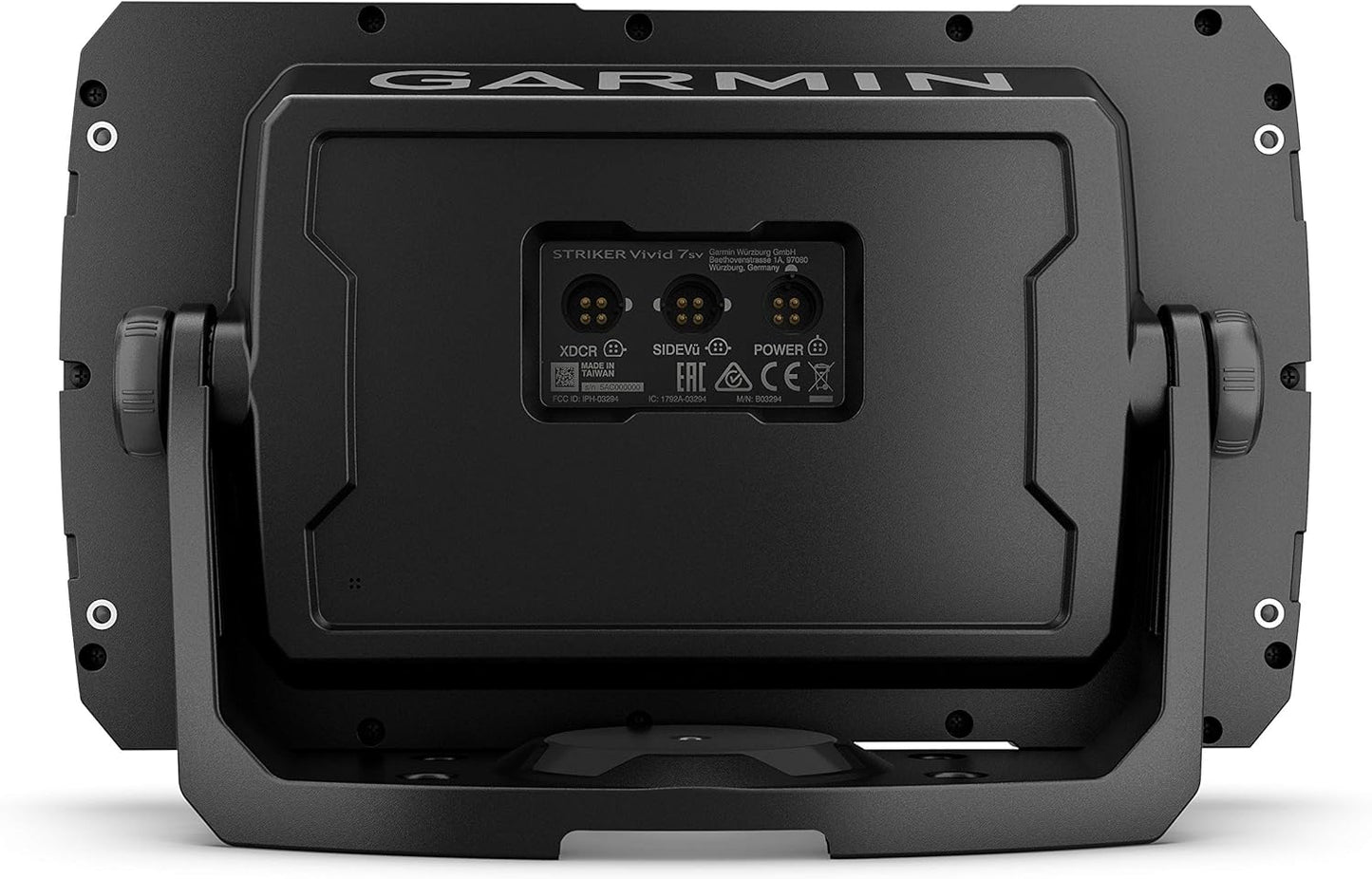 Garmin Striker Vivid 4cv Bundle with Transducer and Protective Cover, 4-inch Color Fishfinder, Vivid Scanning Sonar Color Palettes 010-02550-00
