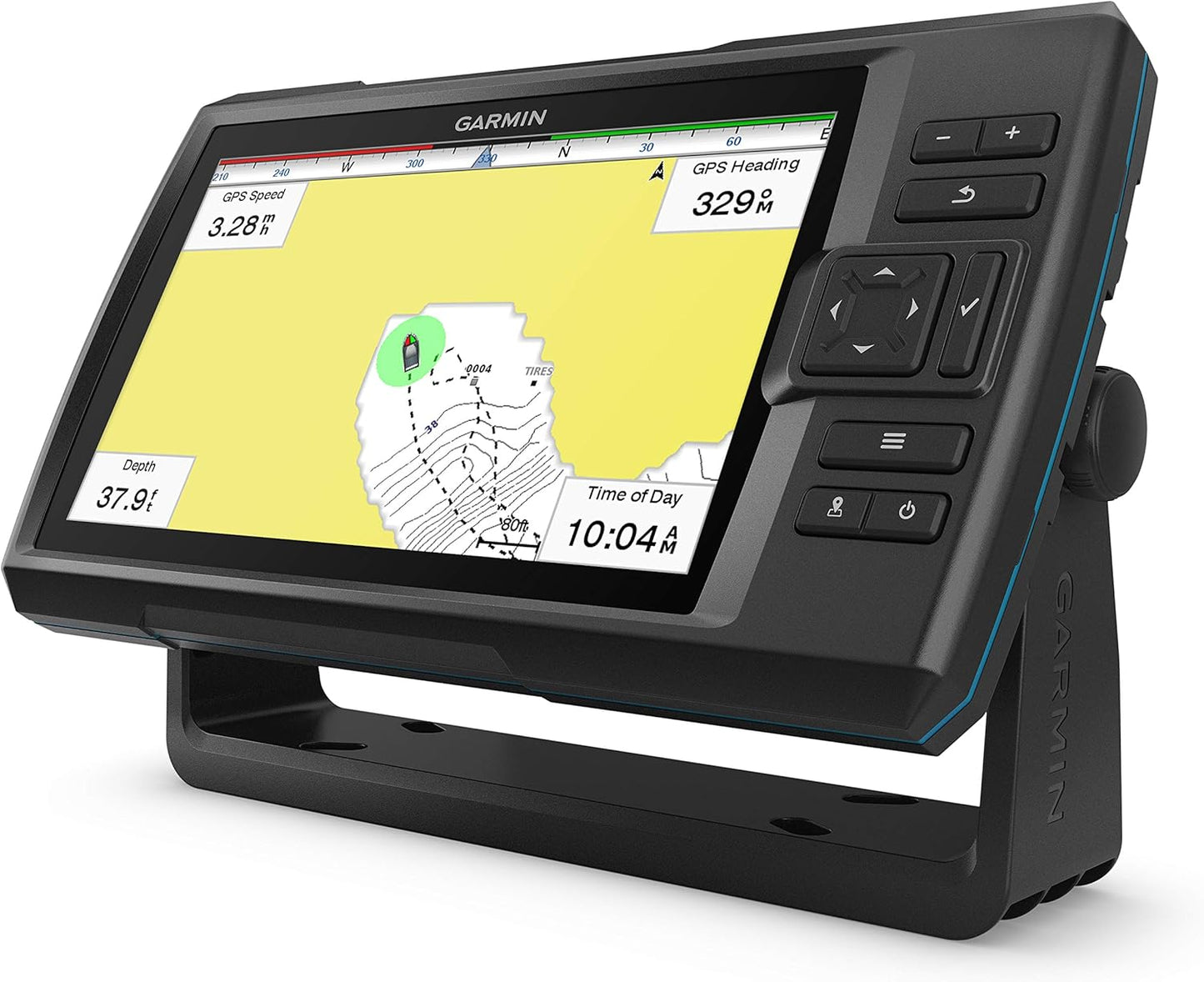 Garmin Striker Vivid 4cv Bundle with Transducer and Protective Cover, 4-inch Color Fishfinder, Vivid Scanning Sonar Color Palettes 010-02550-00