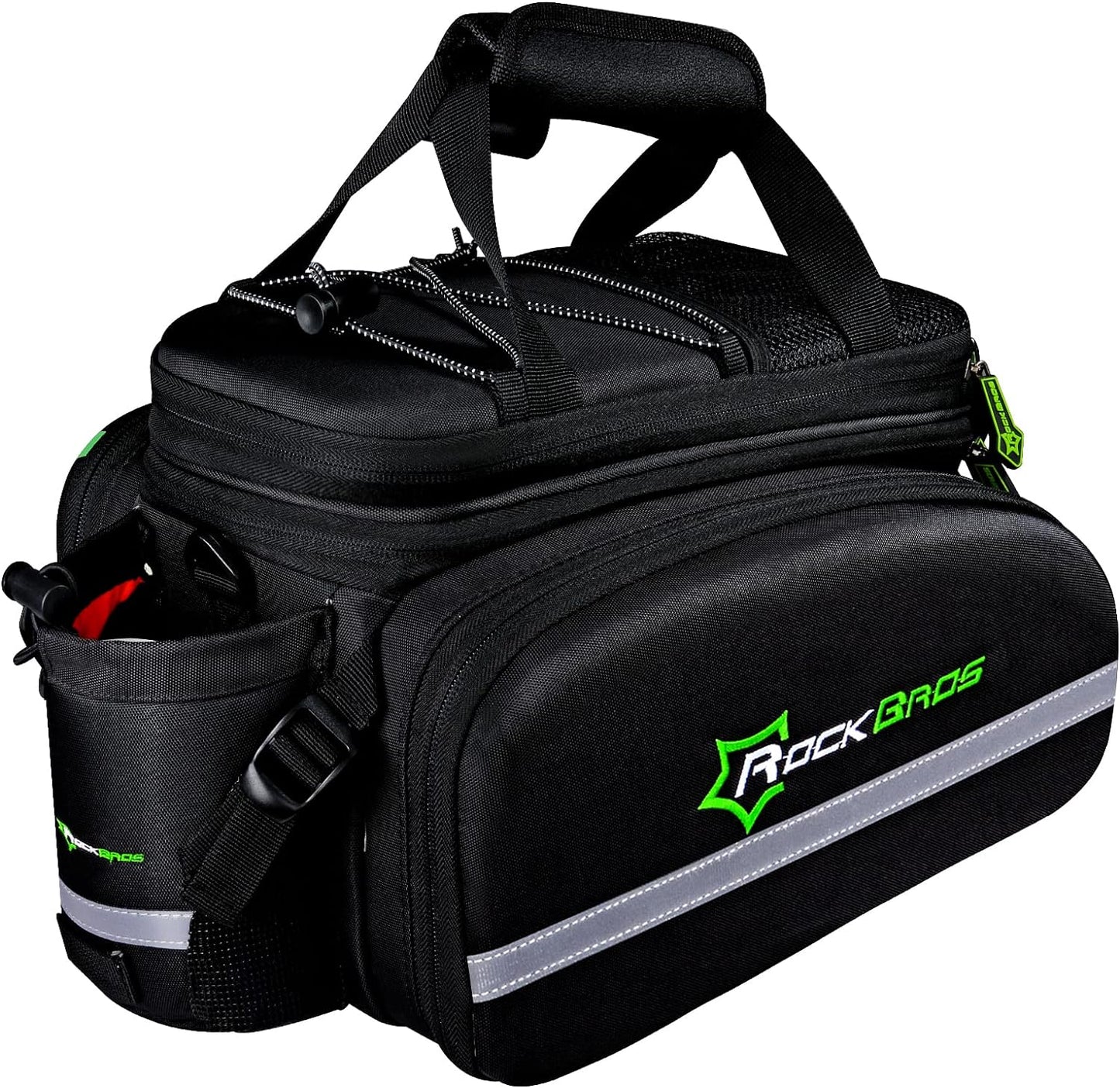 ROCKBROS Bike Panniers for Bicycle, Bike Trunk Bag Rear Bike Rack Bag for Travel Bicycle eBike Accessories Cargo Carrier Bag
