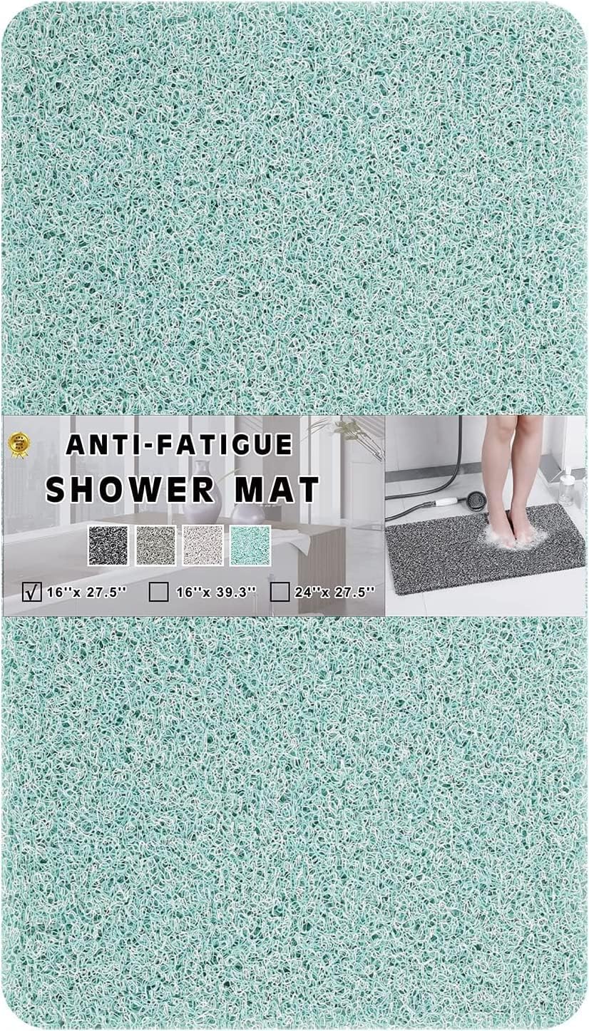 Loofah Mats for Shower, Non Slip | Quick Drying | Soft on Your Feet | Soft Textured Shower Mat Bath Mat Bathtub Mat Massage Mat Loofah Mat for Bathroom,Shower Tub or Wet Areas