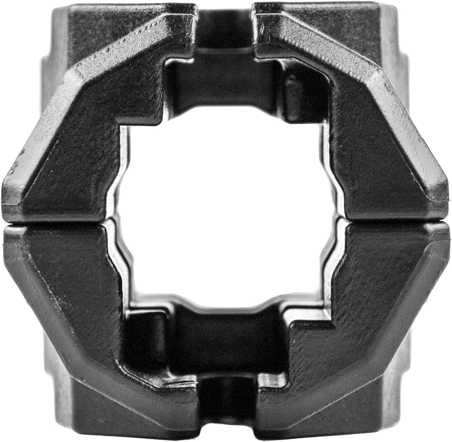 YakAttack MightyMount Duo Rail Adapter – 2 Pack | Fits Hobie H-Rail & 1” Square Tubing | Dual-Sided T-Bolt Mount for Rod Holders, Fish Finders, Track Accessories | Yak Attack USA-Made