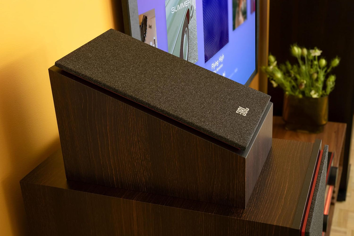 JBL Stage 2 240H Black 2-Way, 4.5" Woofer, 1" Aluminum Tweeter Dolby Atmos Add On Module (Black)