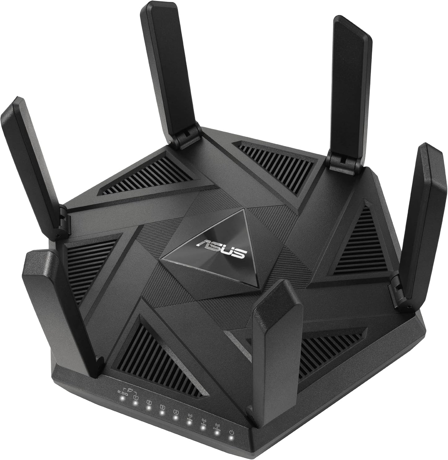 ASUS RT-BE86U BE6800 Dual-Band WiFi 7 Router, Supports 4096-QAM, MLO, AI WAN Detection, AiMesh, Subscription-Free Network Security, and Comprehensive VPN Features, Guest Network Pro, Gaming