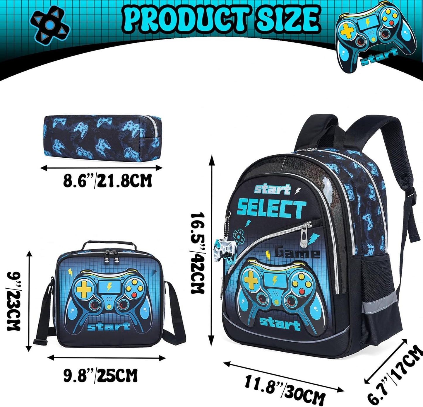 Cute Backpack for Girls School Backpacks with Lunch Box for Elementary