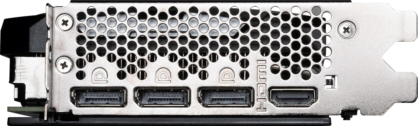 MSI Gaming RTX 4070 Super 12G Ventus 2X OC Graphics Card (NVIDIA RTX 4070 Super, 192-Bit, Boost Clock: 2520 MHz, 12GB GDRR6X 21 Gbps, HDMI/DP, Ada Lovelace Architecture)
