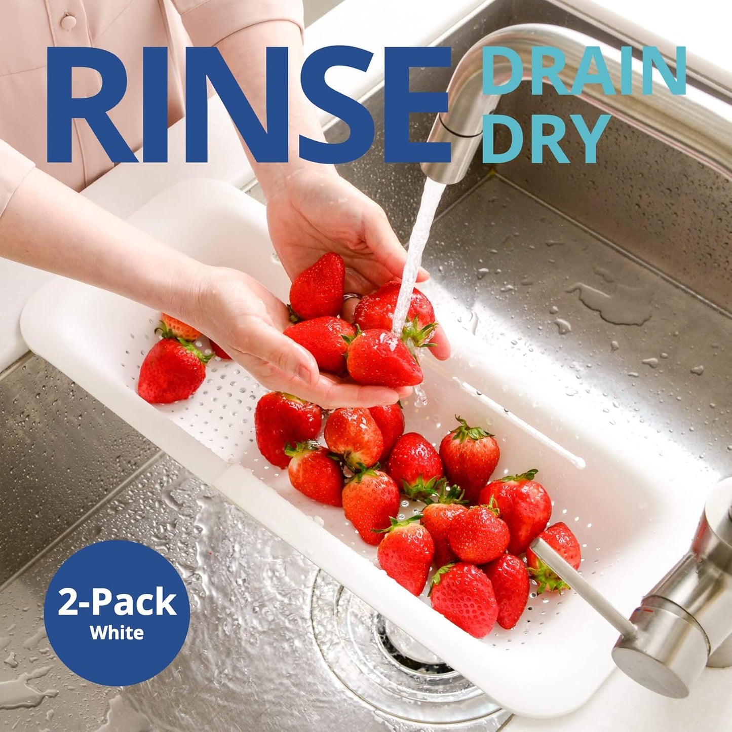 Purilite Select Expandable Sink Colander